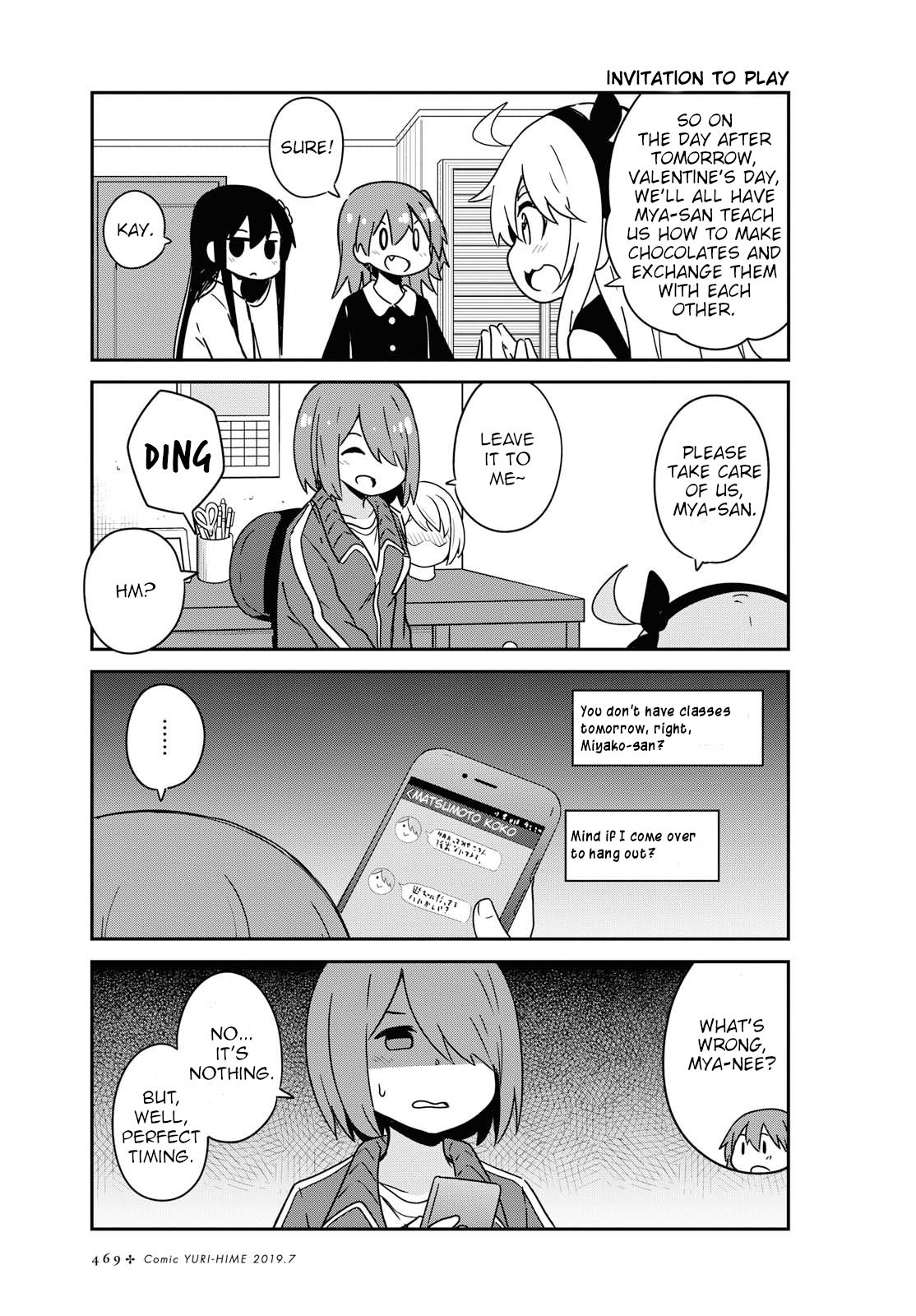 Watashi ni Tenshi ga Maiorita! chapter 50 page 1