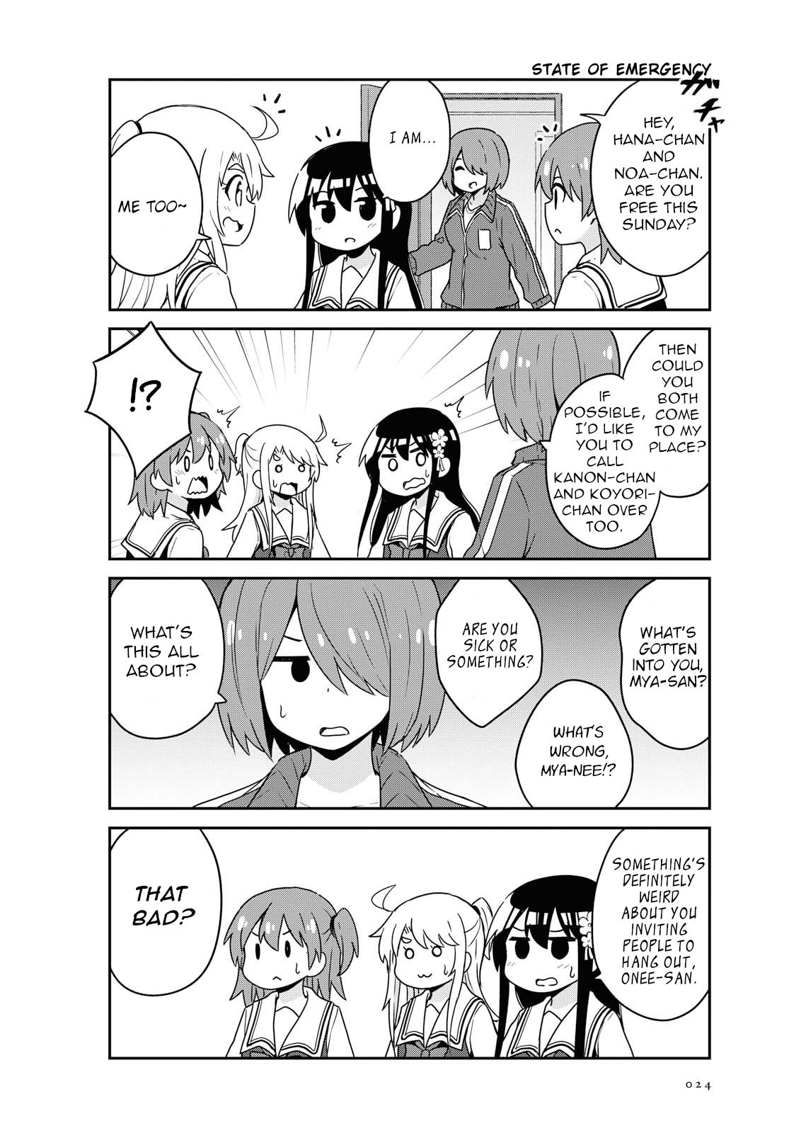 Watashi ni Tenshi ga Maiorita! chapter 62 page 2