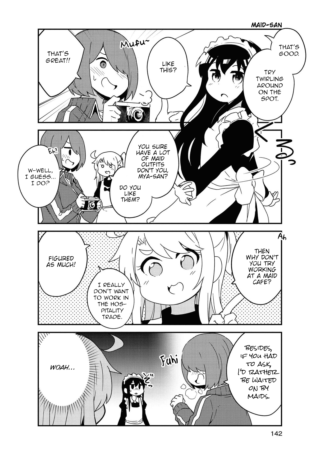 Watashi ni Tenshi ga Maiorita! chapter 77.5 page 13