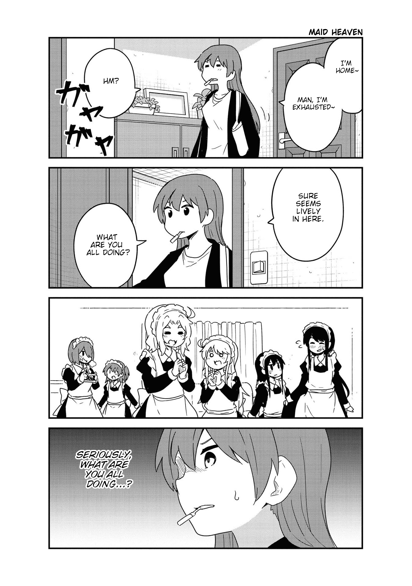 Watashi ni Tenshi ga Maiorita! chapter 77.5 page 19