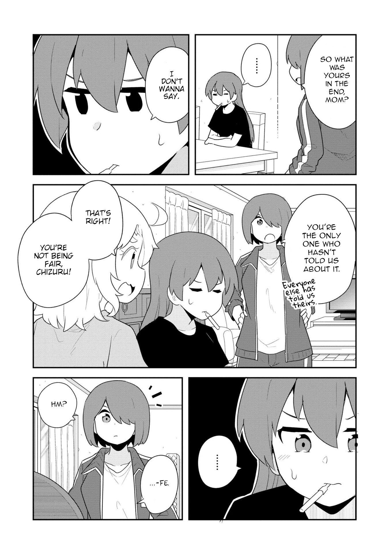 Watashi ni Tenshi ga Maiorita! chapter 93.5 page 17