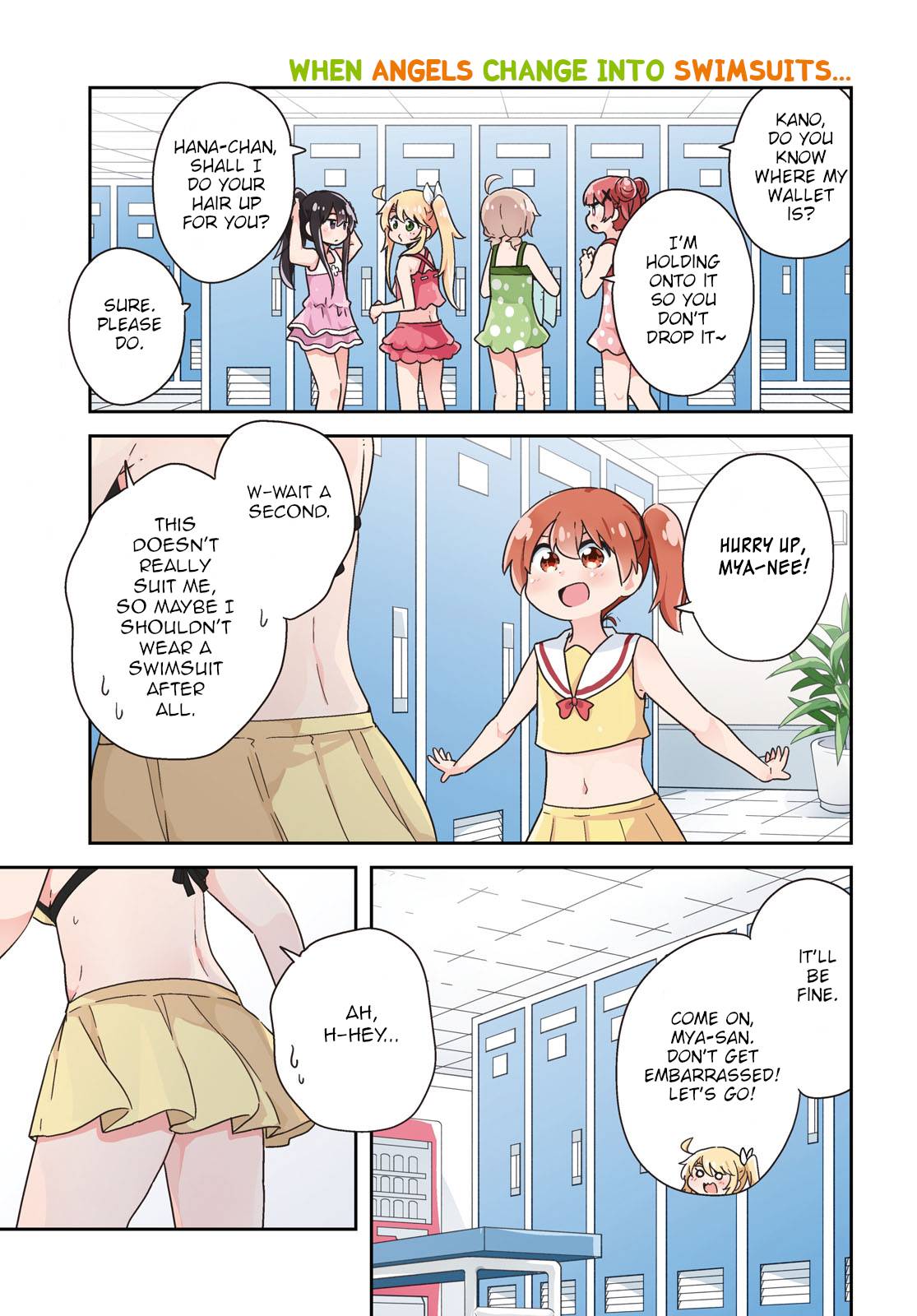 Watashi ni Tenshi ga Maiorita! chapter 94 page 1