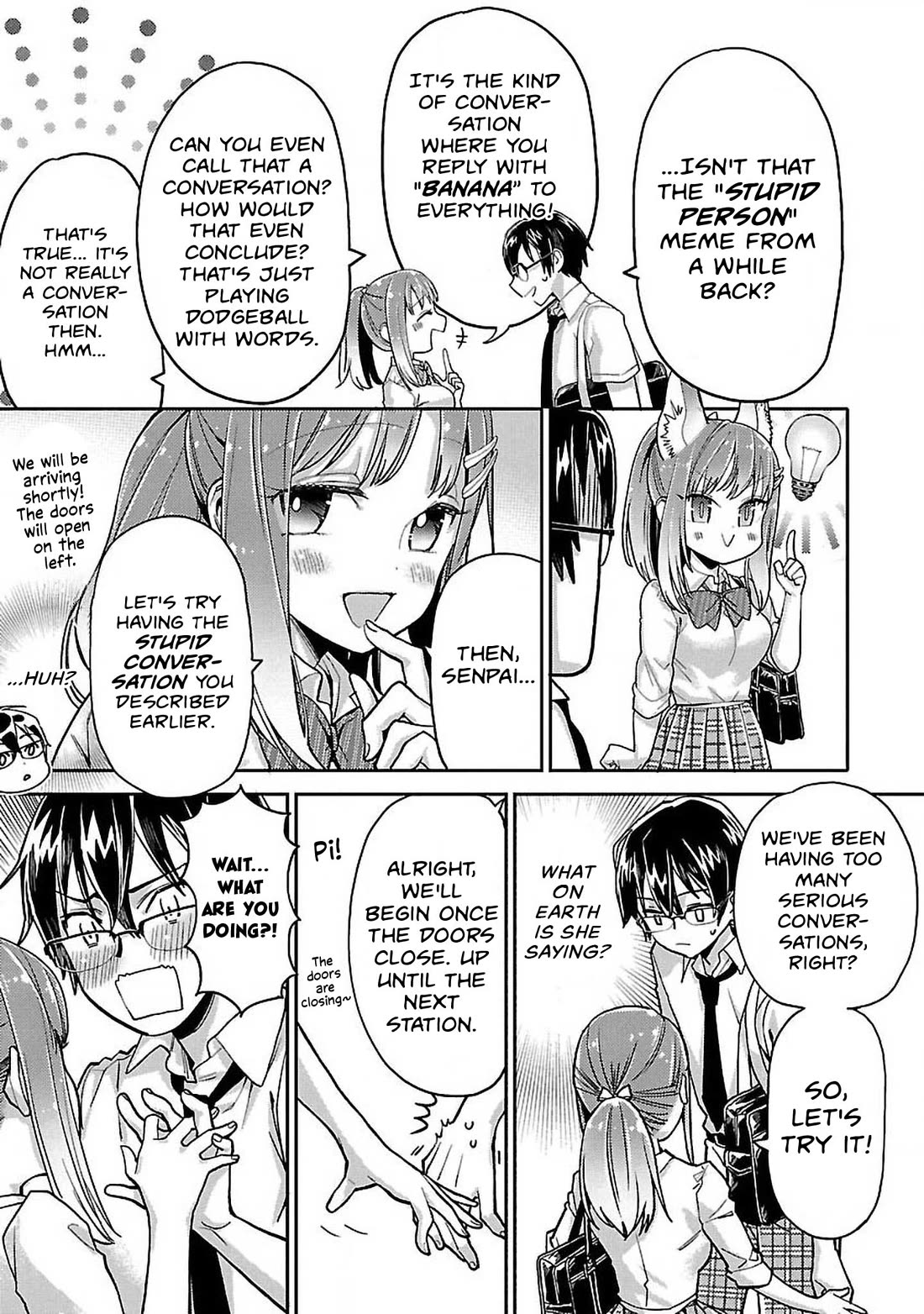 Watashi no shiranai, senpai no 100 ko no koto chapter 10 page 11