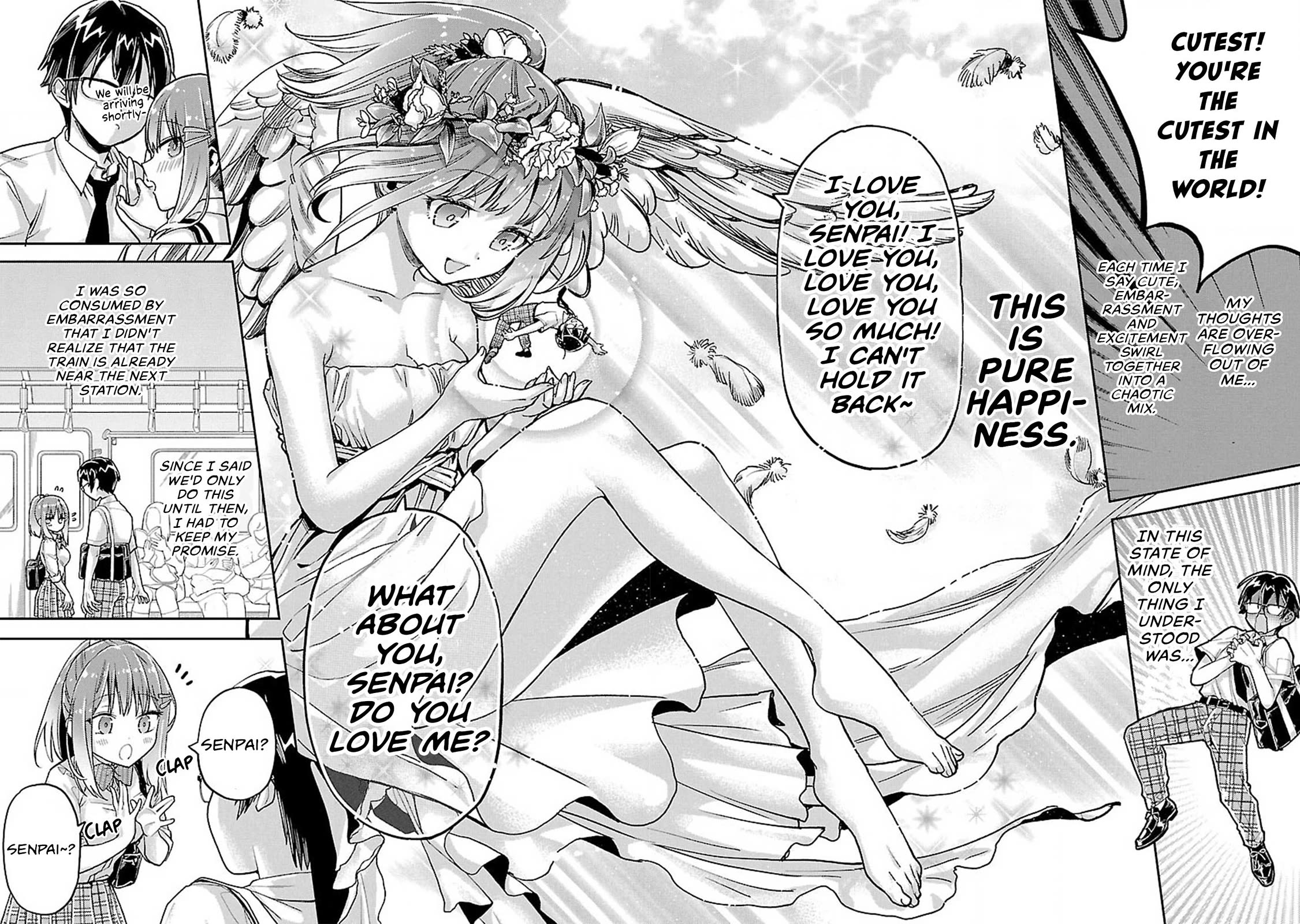 Watashi no shiranai, senpai no 100 ko no koto chapter 10 page 14