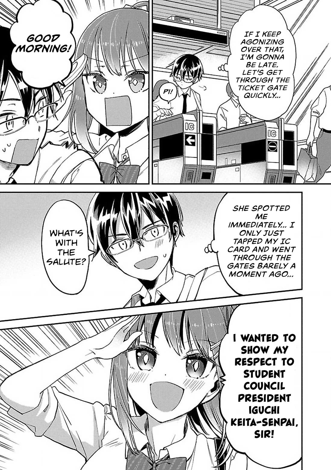 Watashi no shiranai, senpai no 100 ko no koto chapter 10 page 3