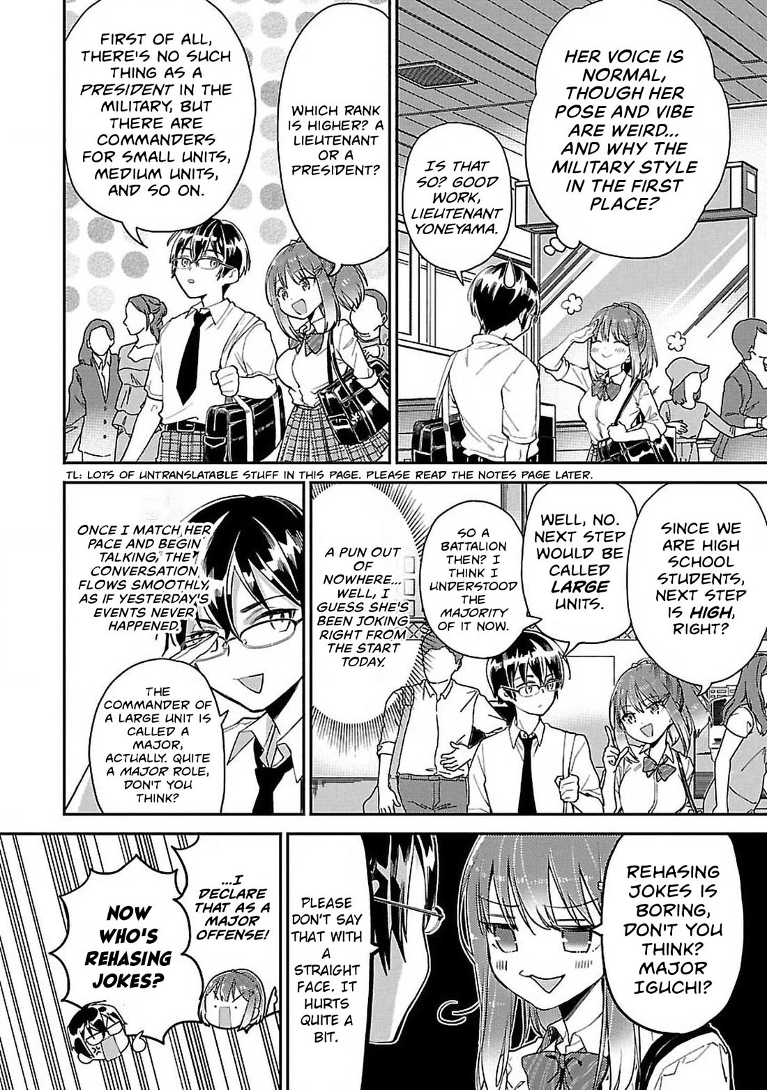 Watashi no shiranai, senpai no 100 ko no koto chapter 10 page 4