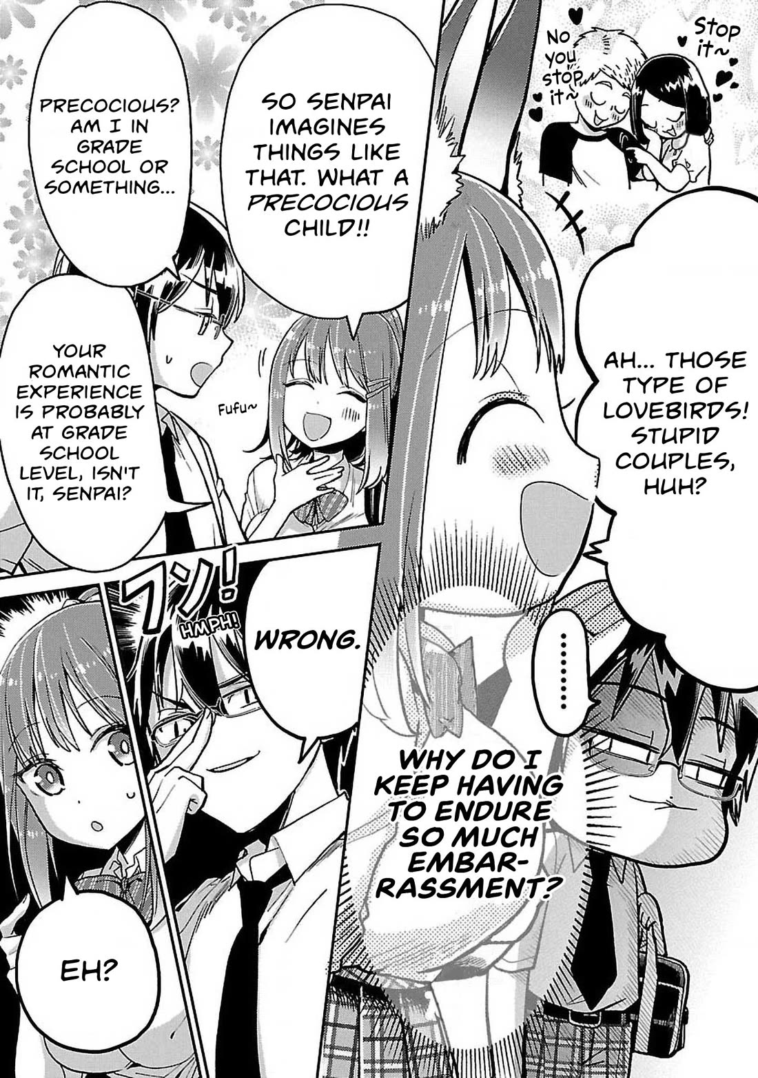 Watashi no shiranai, senpai no 100 ko no koto chapter 10 page 9