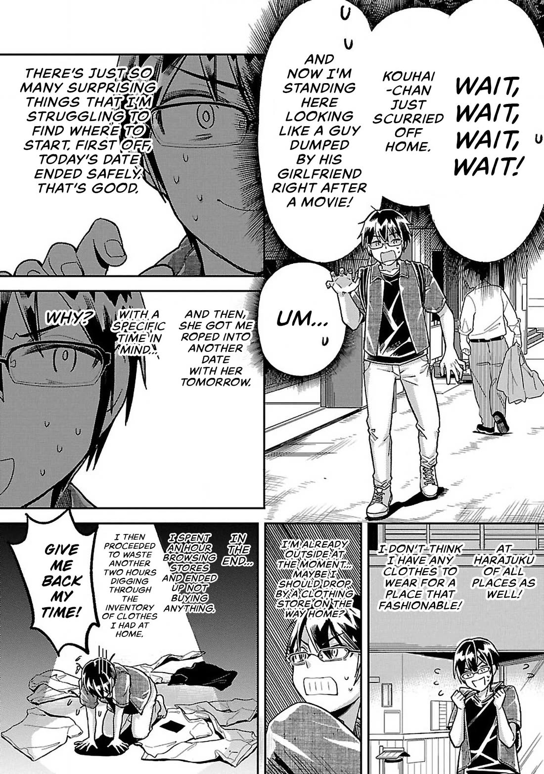 Watashi no shiranai, senpai no 100 ko no koto chapter 12 page 12