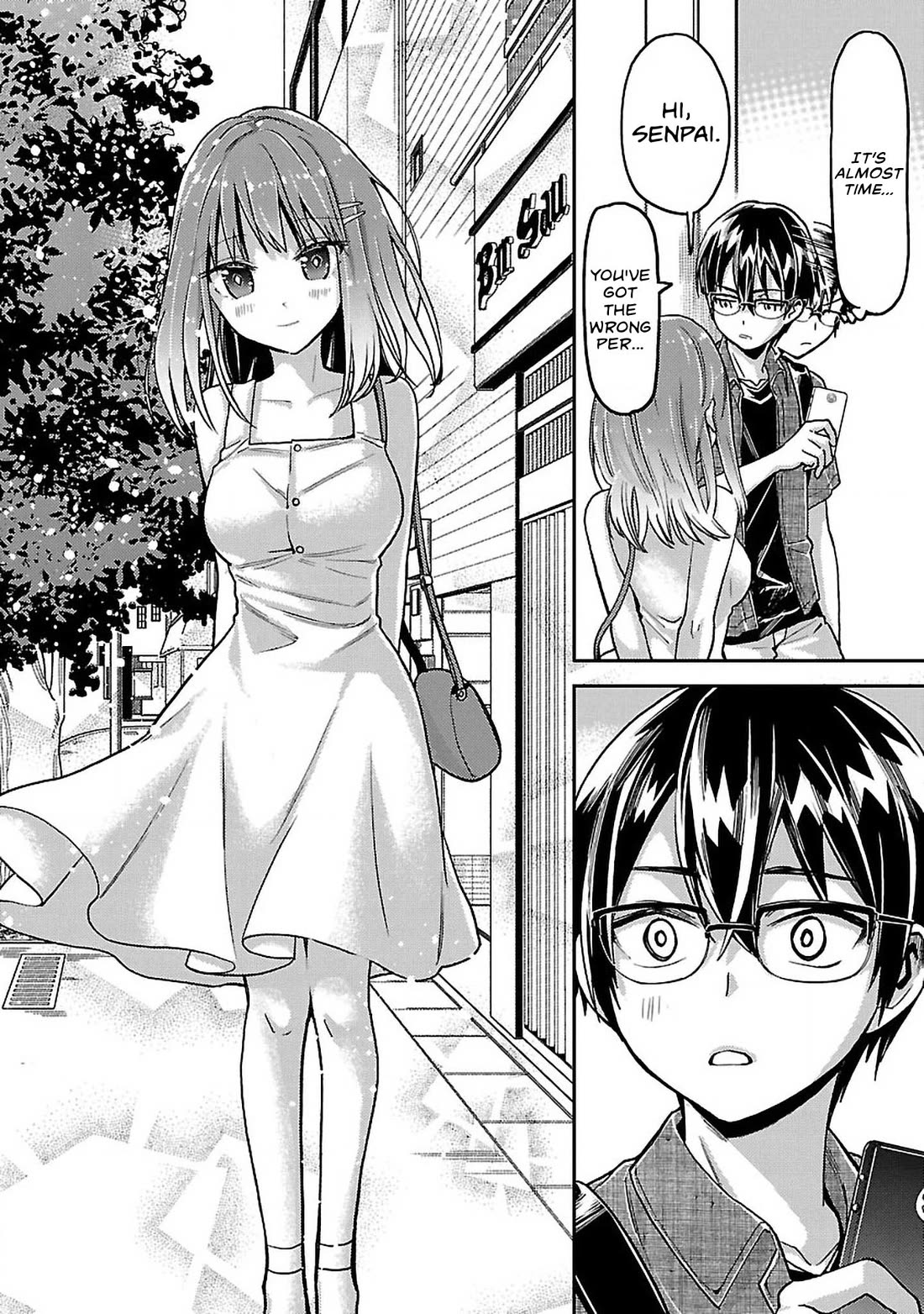 Watashi no shiranai, senpai no 100 ko no koto chapter 12 page 2