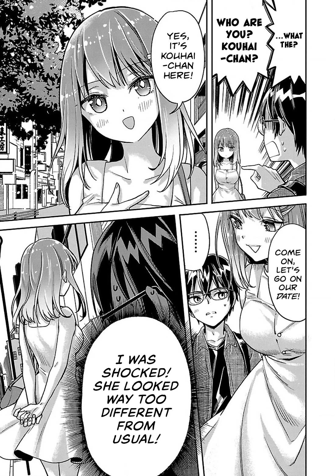 Watashi no shiranai, senpai no 100 ko no koto chapter 12 page 3