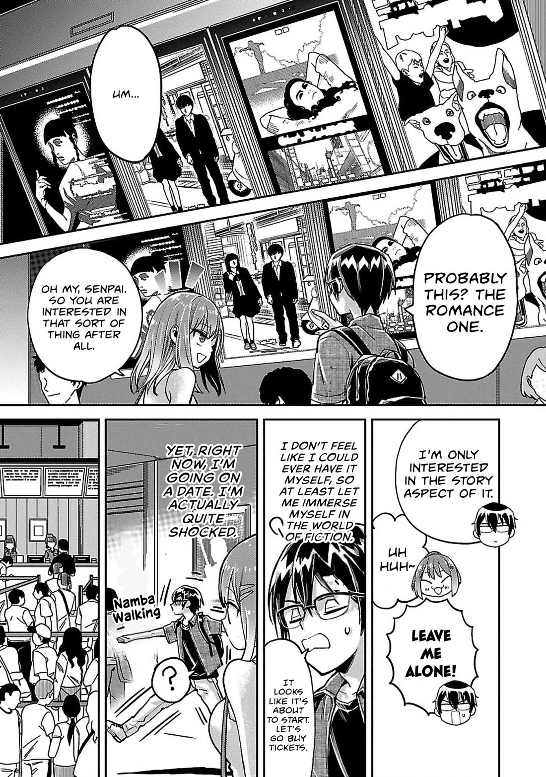 Watashi no shiranai, senpai no 100 ko no koto chapter 12 page 6