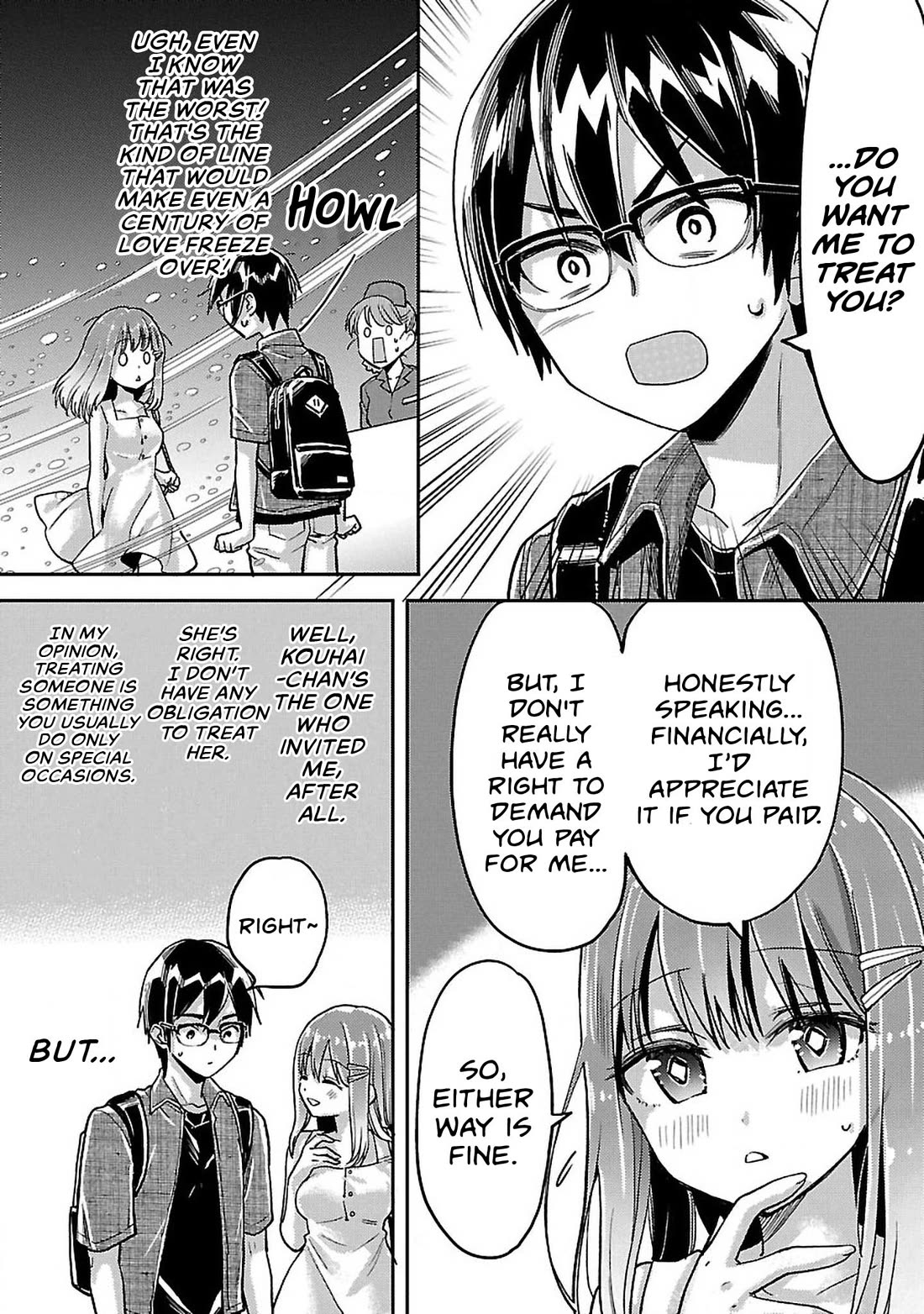 Watashi no shiranai, senpai no 100 ko no koto chapter 12 page 8
