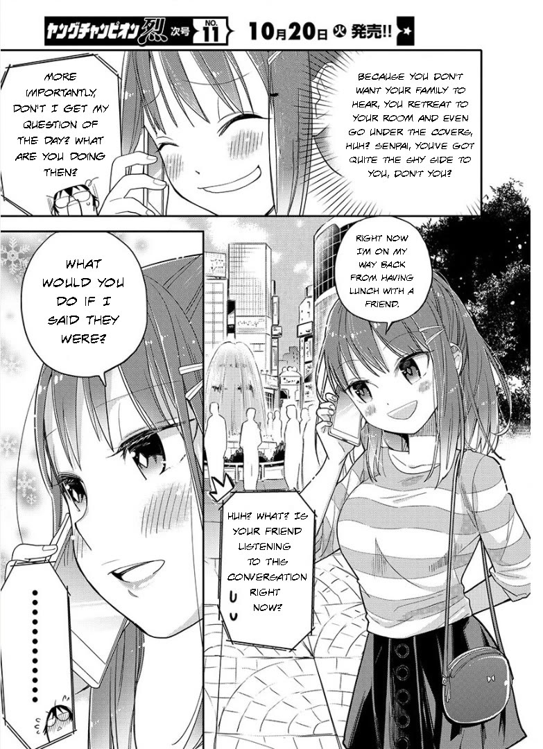 Watashi no shiranai, senpai no 100 ko no koto chapter 6 page 9