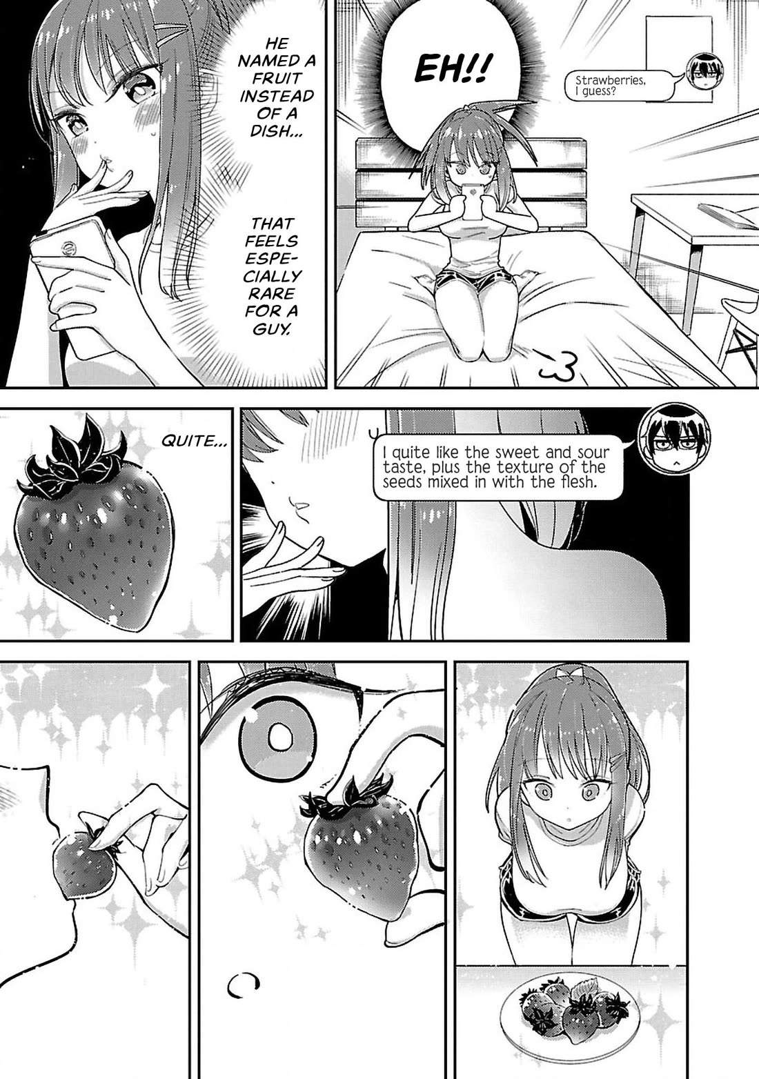 Watashi no shiranai, senpai no 100 ko no koto chapter 7 page 3
