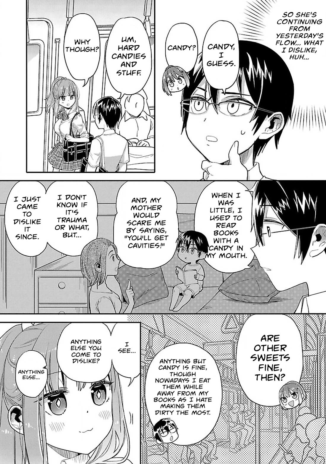 Watashi no shiranai, senpai no 100 ko no koto chapter 8 page 5