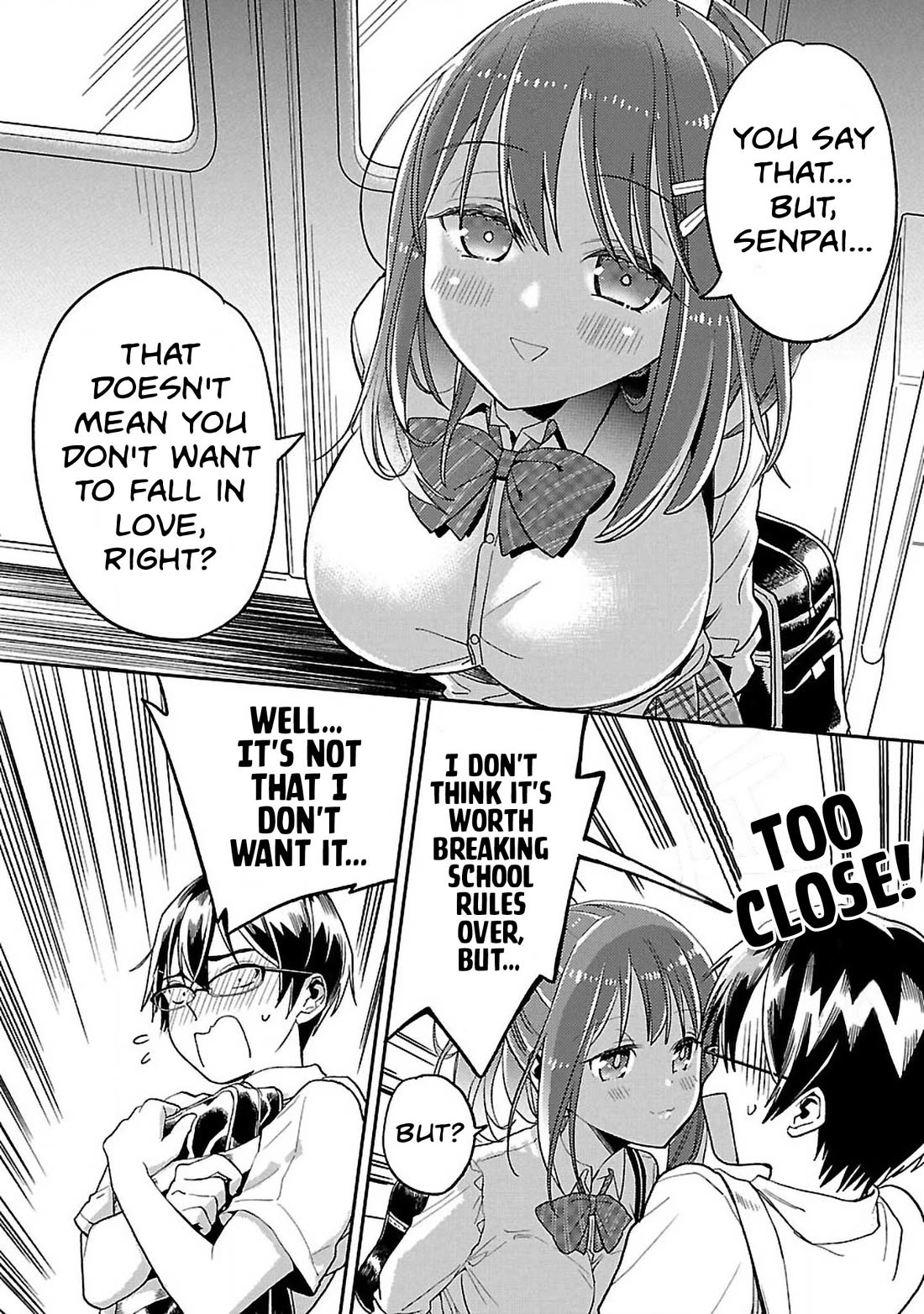 Watashi no shiranai, senpai no 100 ko no koto chapter 9 page 10