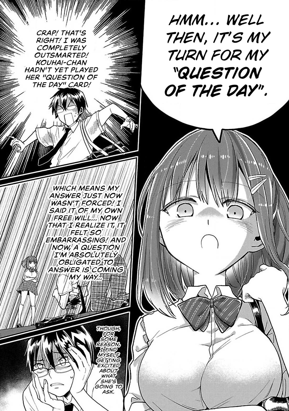 Watashi no shiranai, senpai no 100 ko no koto chapter 9 page 12