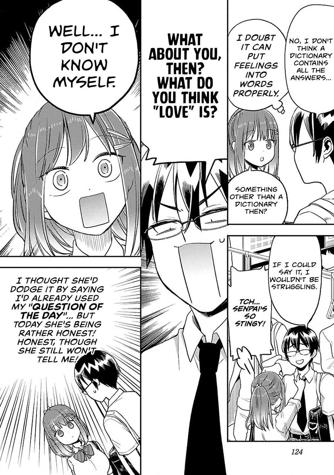 Watashi no shiranai, senpai no 100 ko no koto chapter 9 page 18