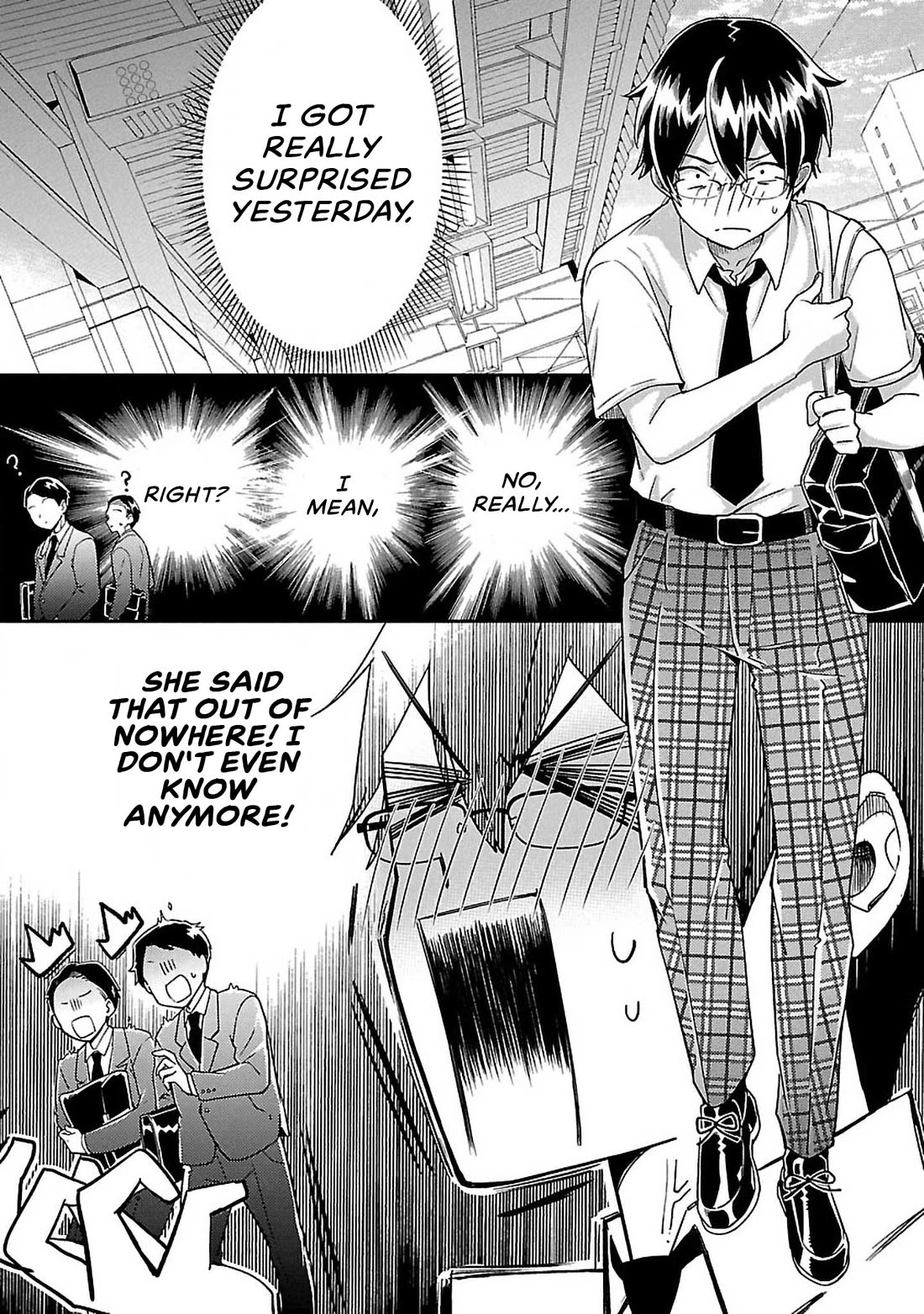 Watashi no shiranai, senpai no 100 ko no koto chapter 9 page 2
