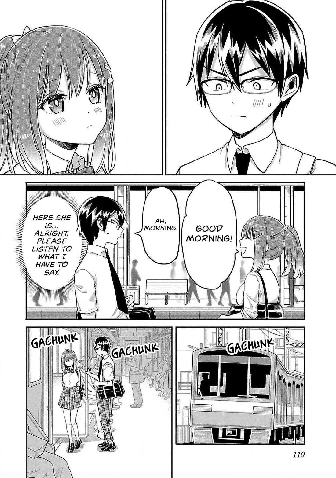 Watashi no shiranai, senpai no 100 ko no koto chapter 9 page 4