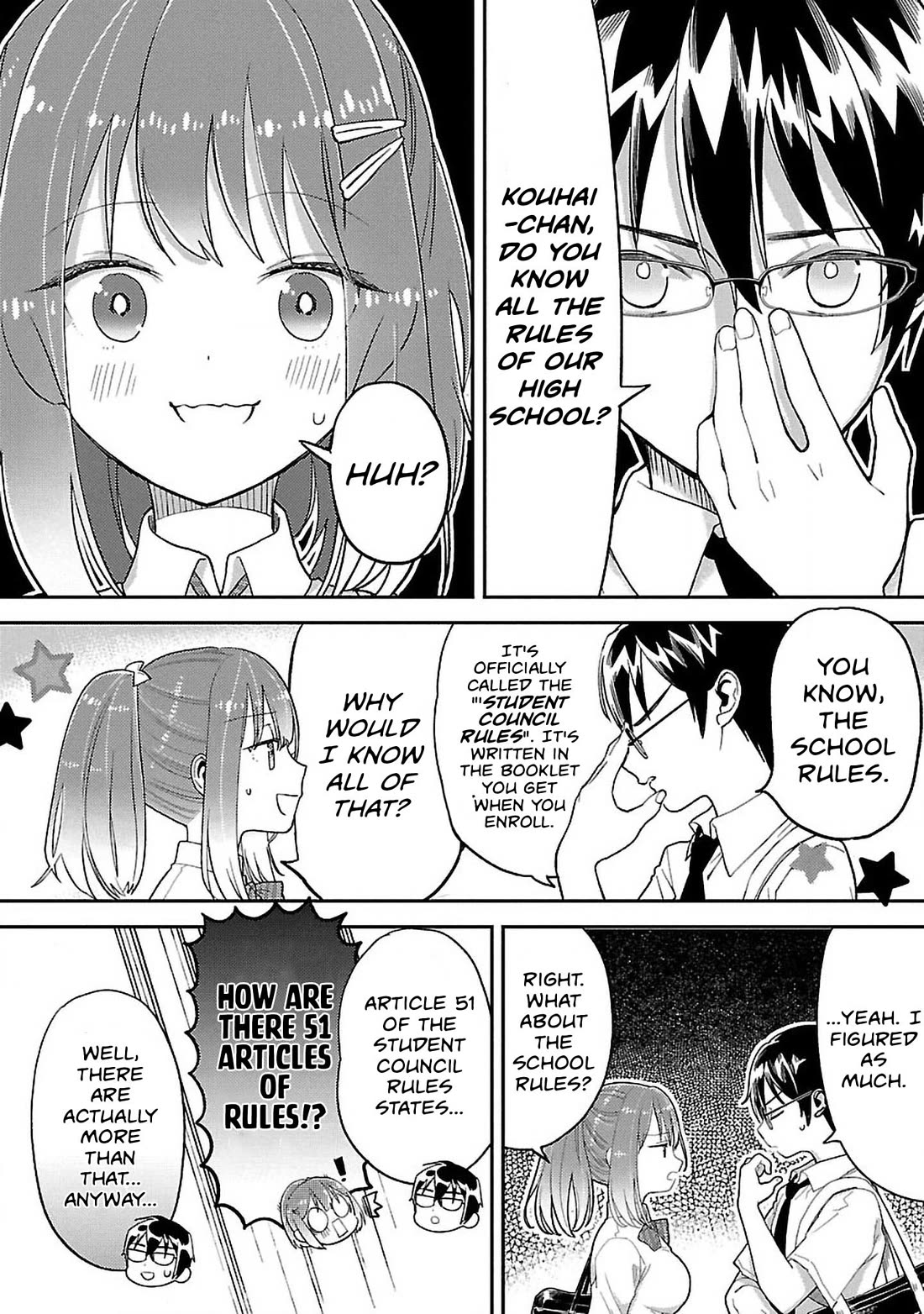 Watashi no shiranai, senpai no 100 ko no koto chapter 9 page 6