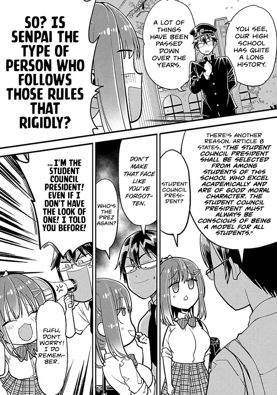 Watashi no shiranai, senpai no 100 ko no koto chapter 9 page 8