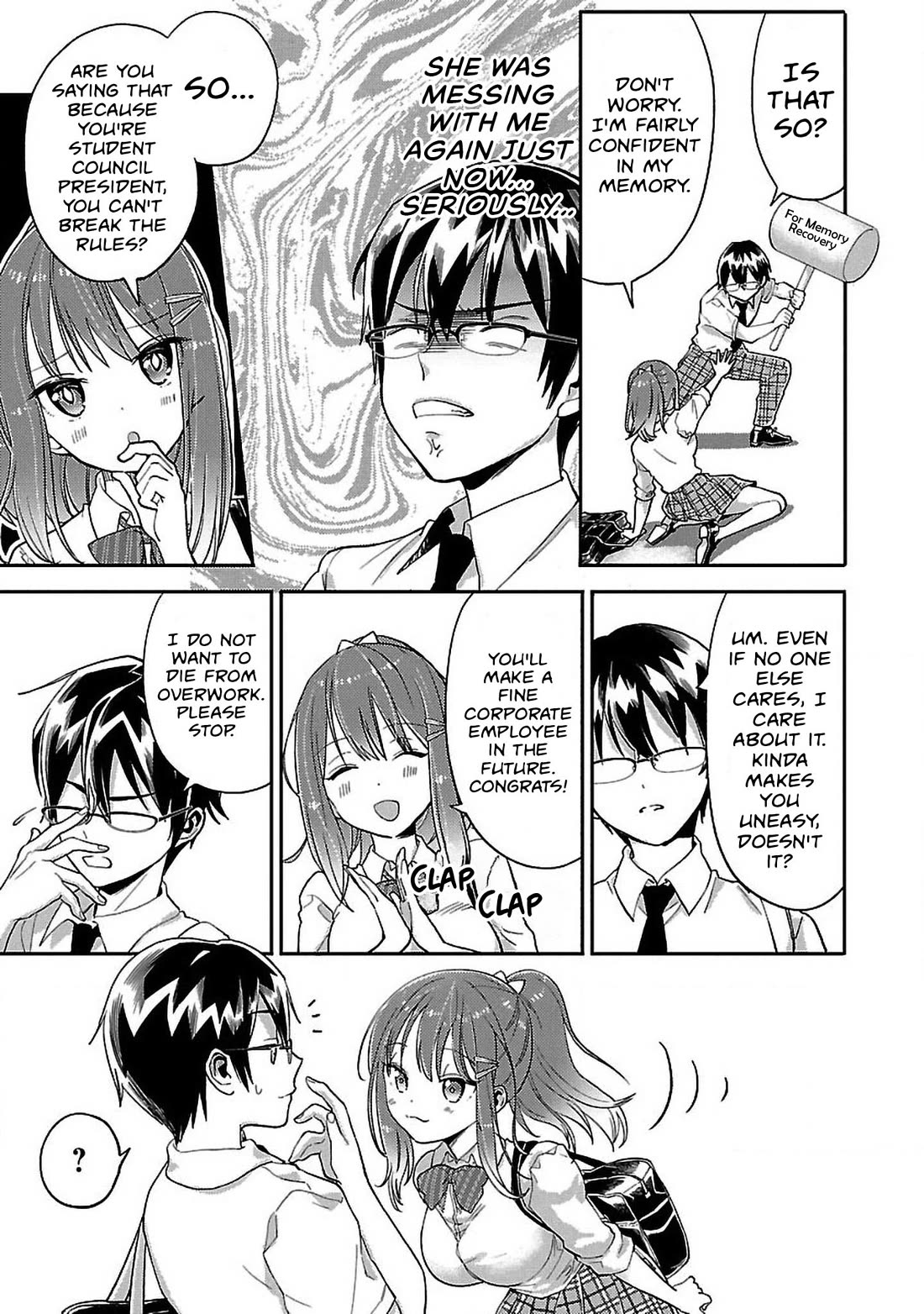 Watashi no shiranai, senpai no 100 ko no koto chapter 9 page 9