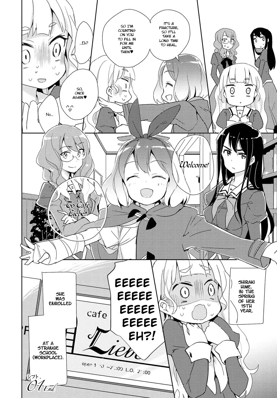 Watashi no Yuri wa Oshigoto desu! chapter 1 page 35