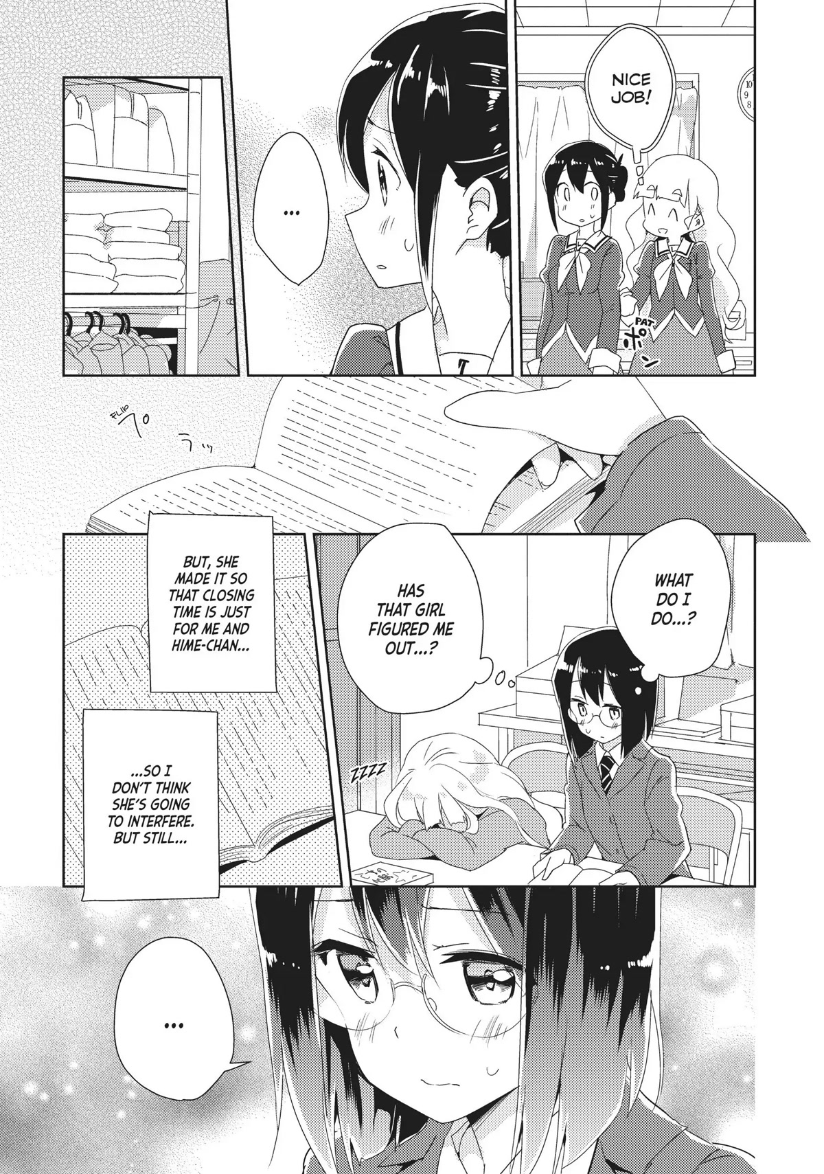 Watashi no Yuri wa Oshigoto desu! chapter 12 page 29