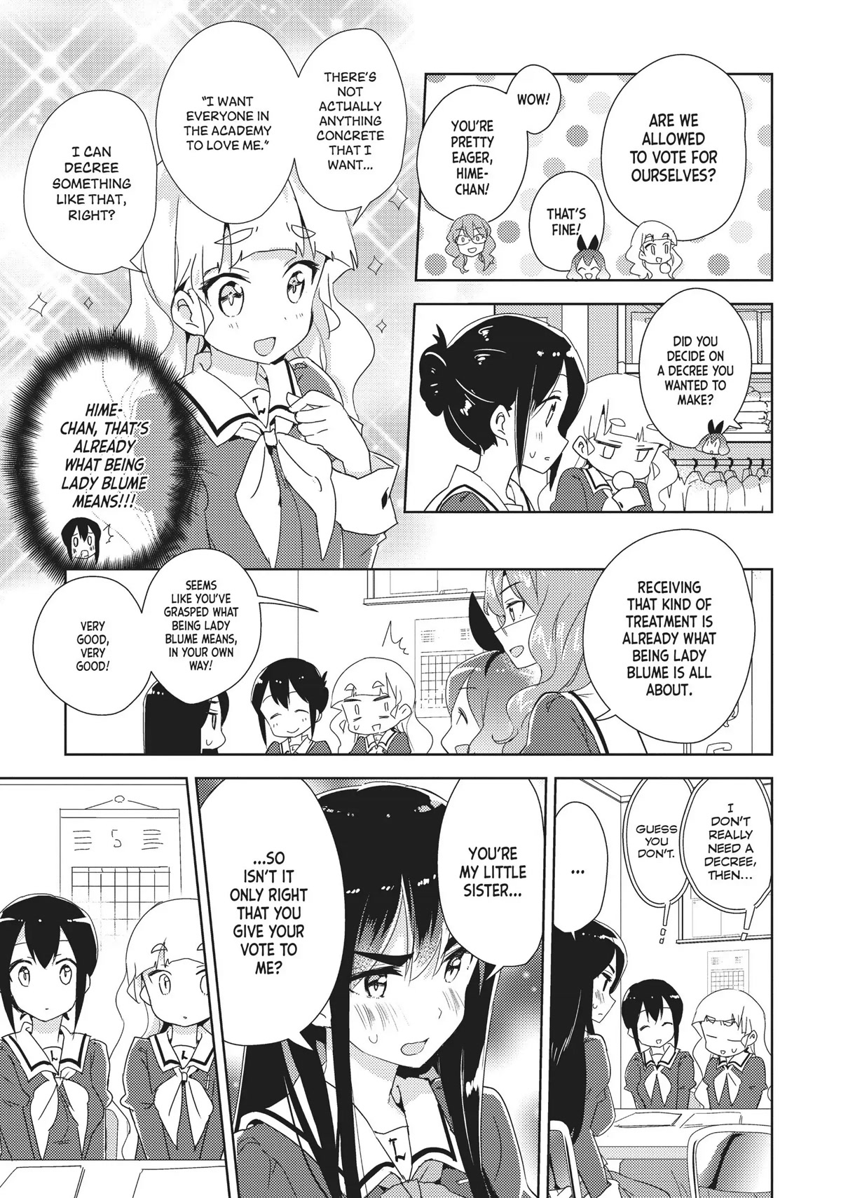 Watashi no Yuri wa Oshigoto desu! chapter 12 page 9