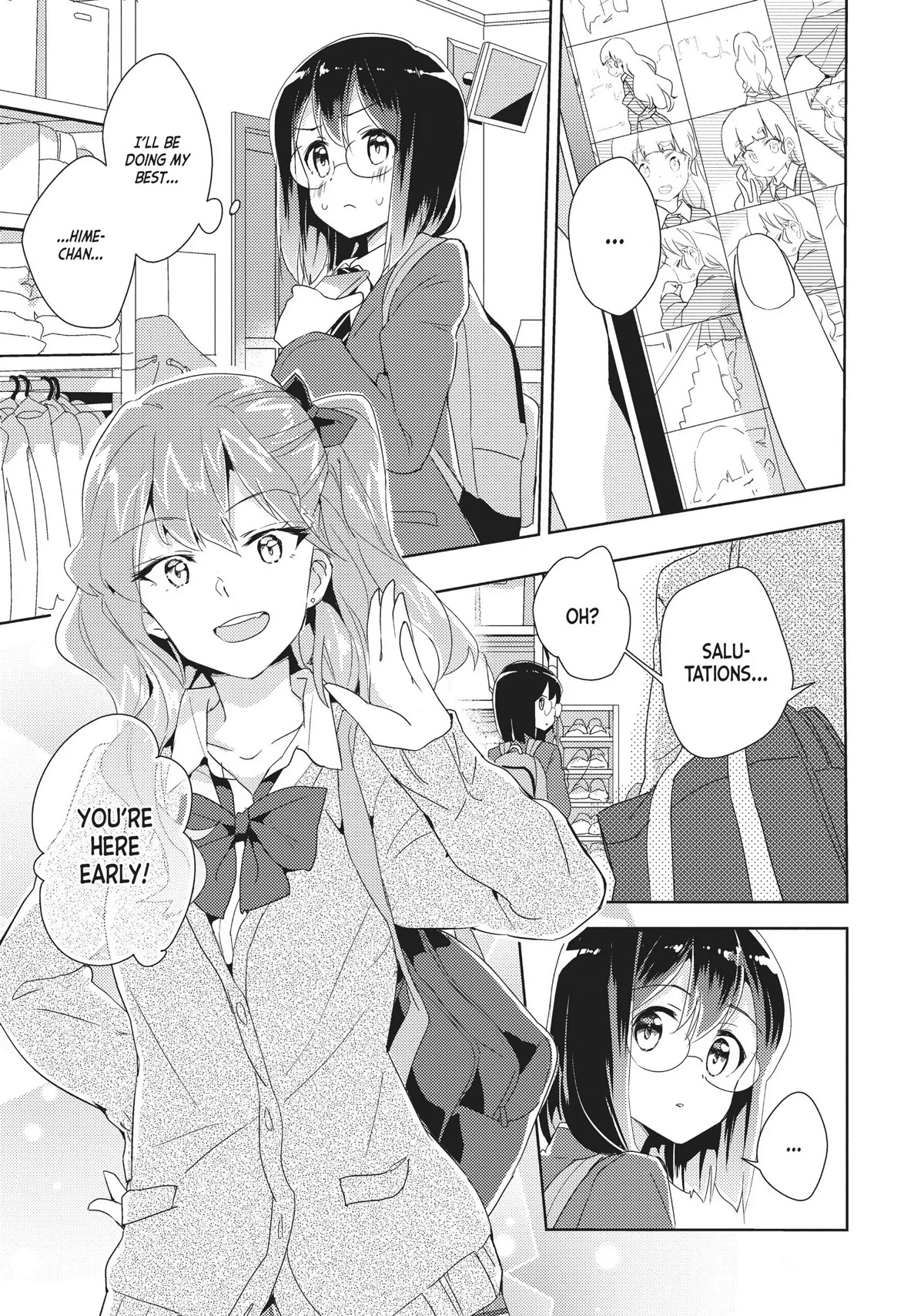 Watashi no Yuri wa Oshigoto desu! chapter 13 page 1