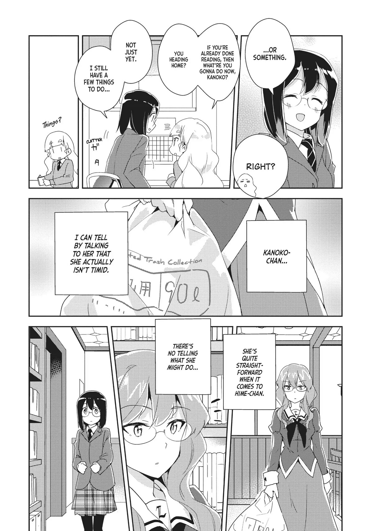 Watashi no Yuri wa Oshigoto desu! chapter 14 page 19