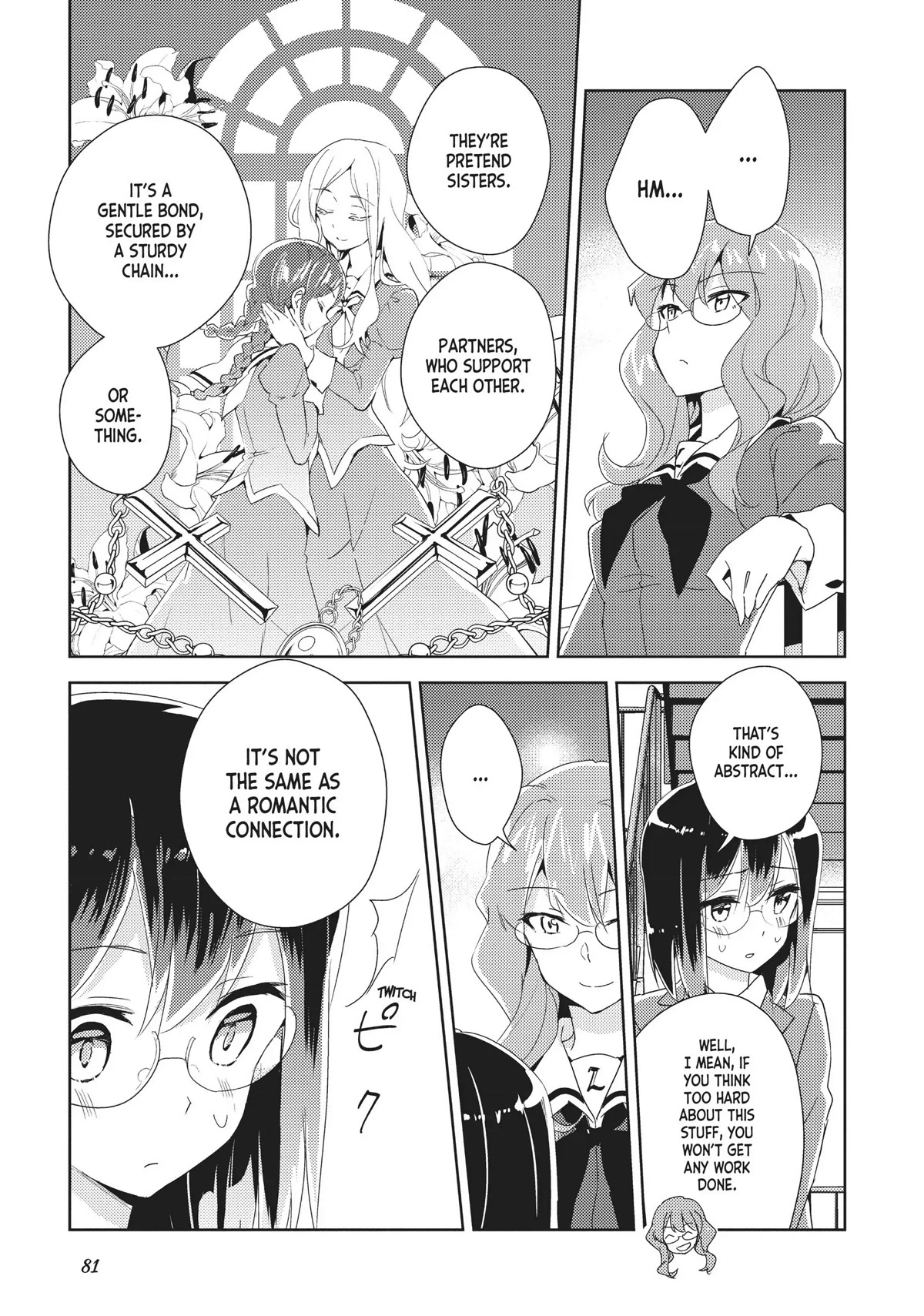 Watashi no Yuri wa Oshigoto desu! chapter 14 page 21