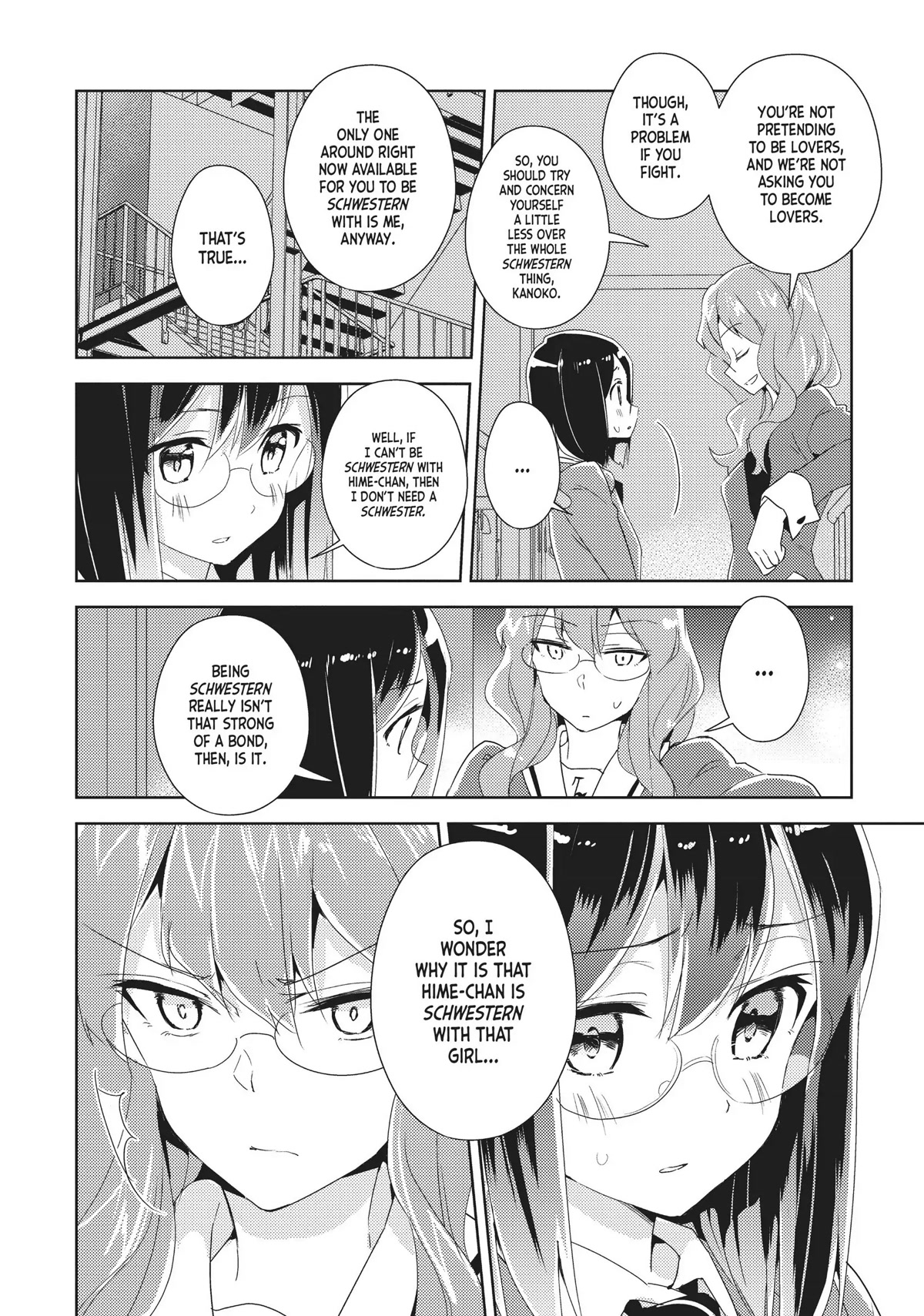 Watashi no Yuri wa Oshigoto desu! chapter 14 page 22