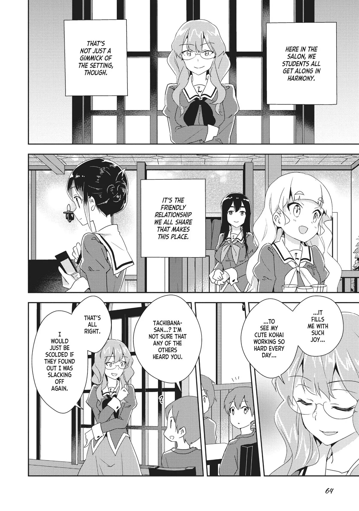 Watashi no Yuri wa Oshigoto desu! chapter 14 page 4