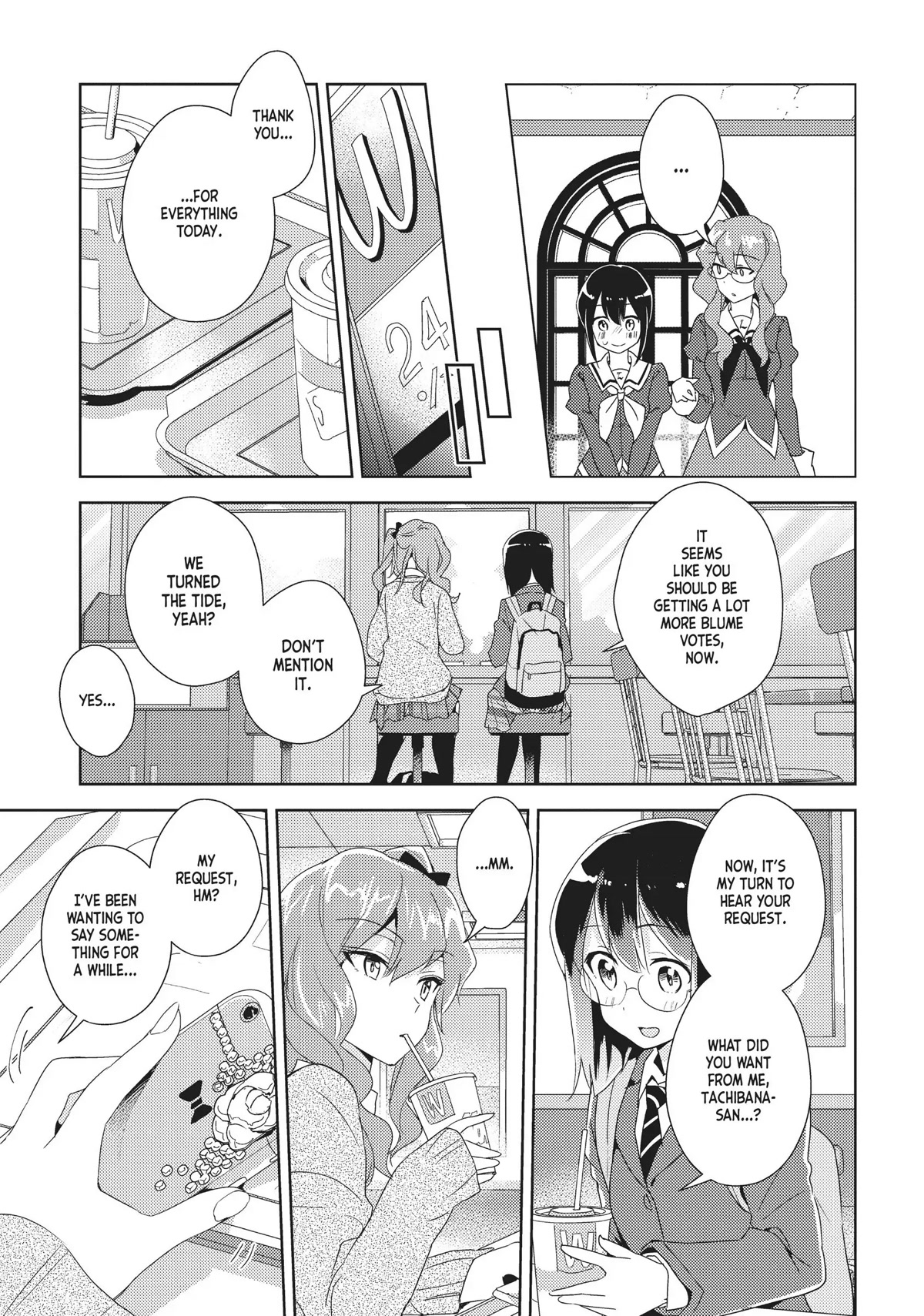 Watashi no Yuri wa Oshigoto desu! chapter 15 page 23