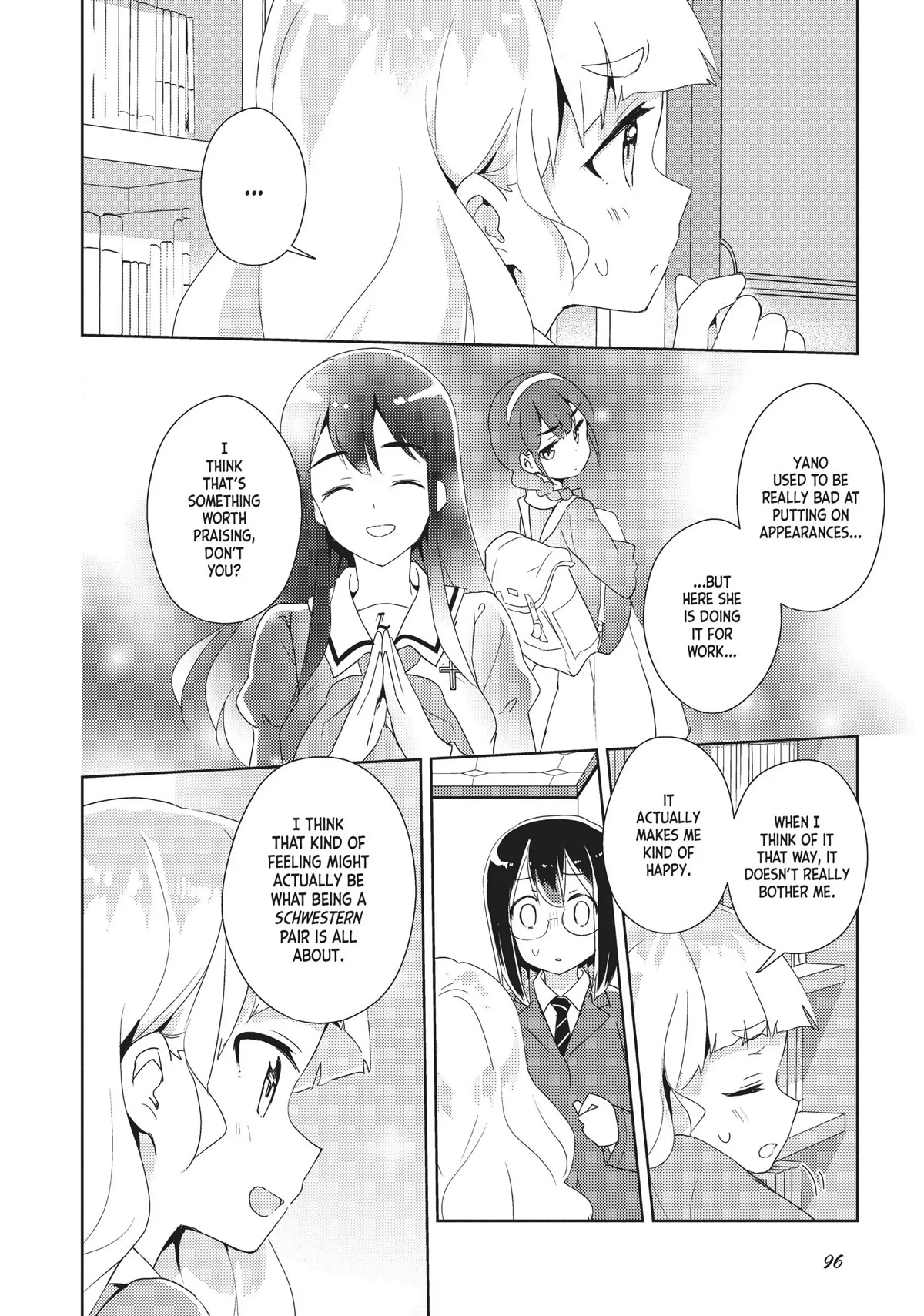 Watashi no Yuri wa Oshigoto desu! chapter 15 page 8