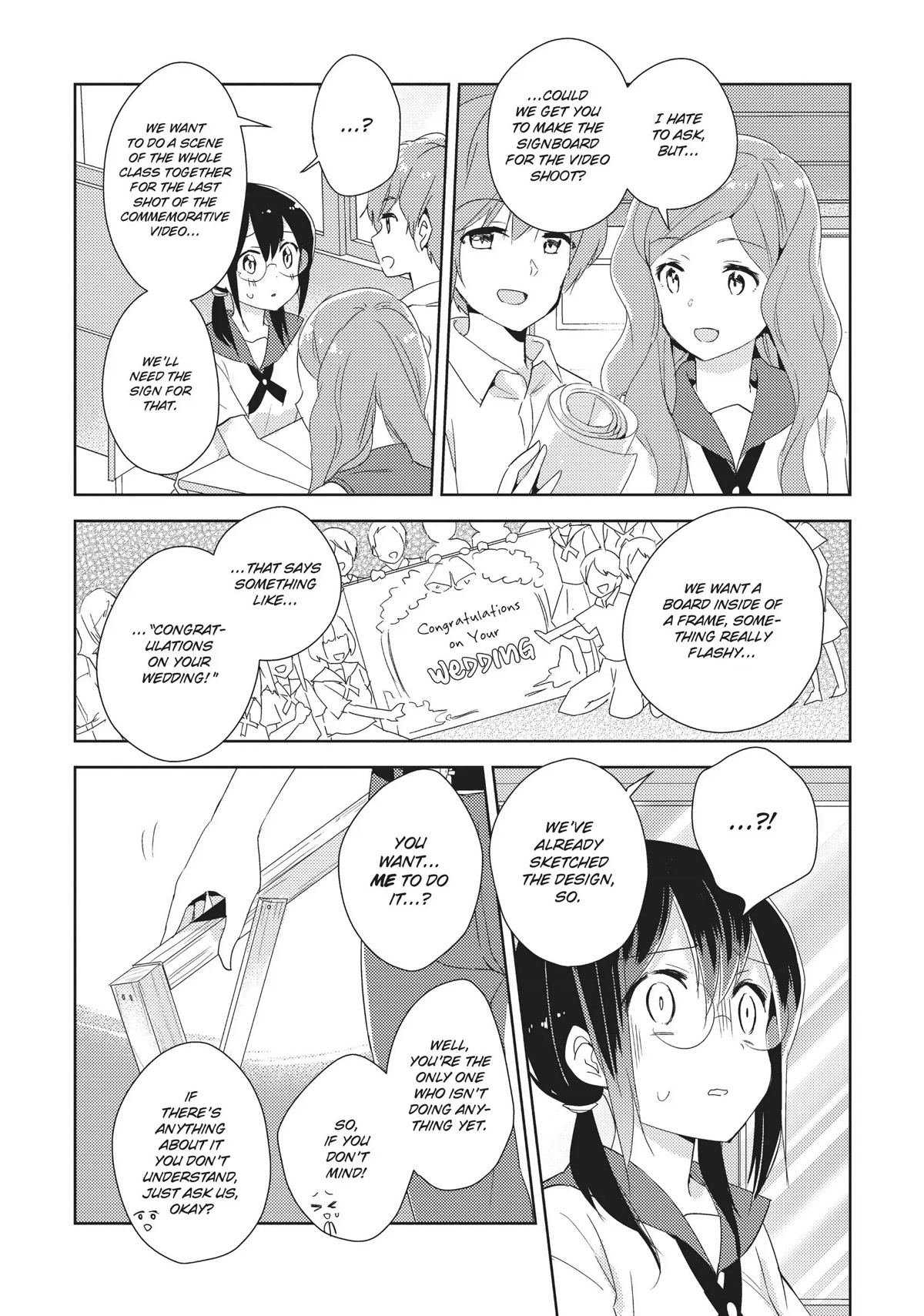 Watashi no Yuri wa Oshigoto desu! chapter 16 page 14