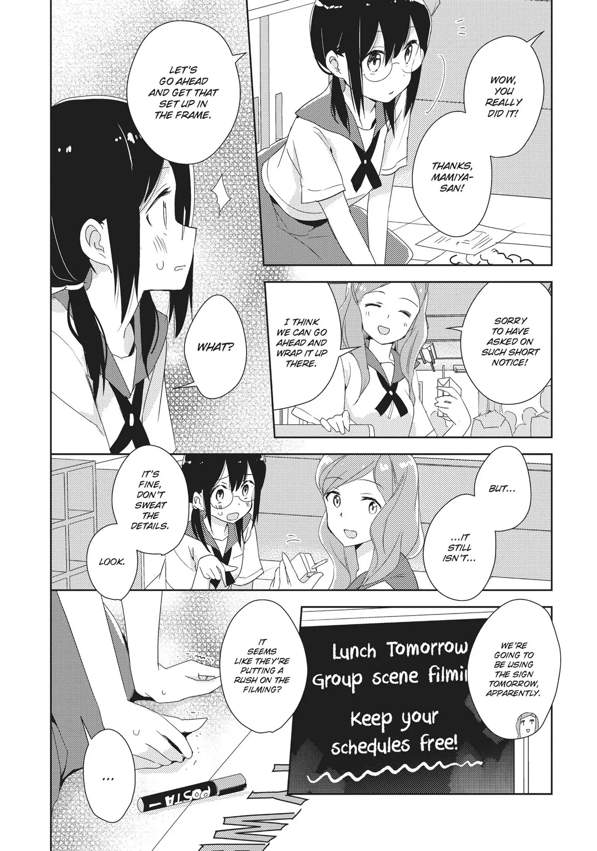 Watashi no Yuri wa Oshigoto desu! chapter 16 page 20