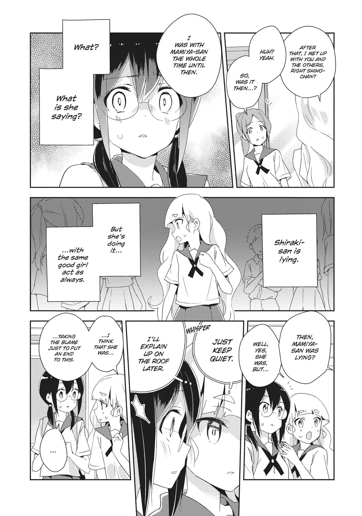 Watashi no Yuri wa Oshigoto desu! chapter 16 page 28