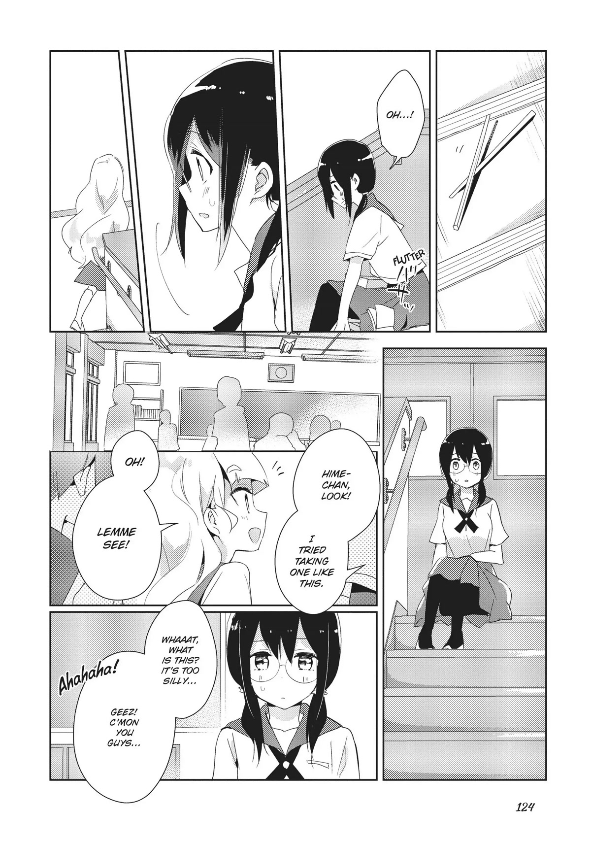 Watashi no Yuri wa Oshigoto desu! chapter 16 page 8