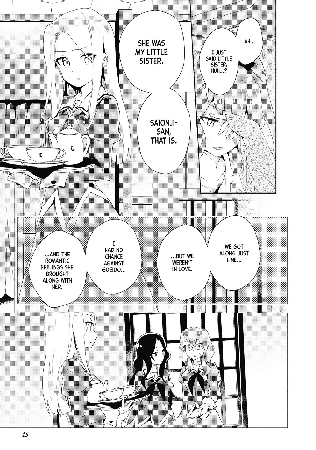 Watashi no Yuri wa Oshigoto desu! chapter 17 page 15