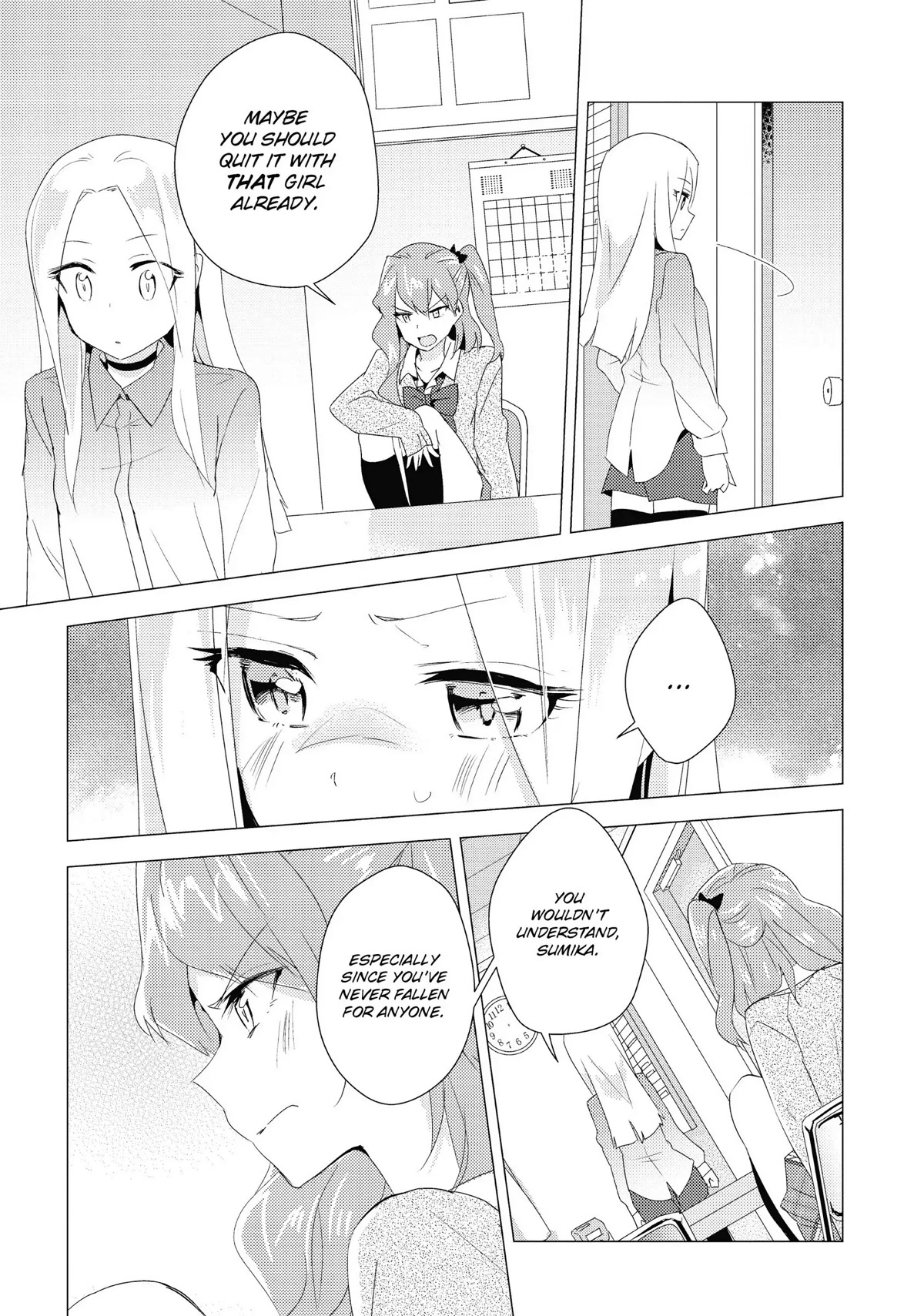 Watashi no Yuri wa Oshigoto desu! chapter 17 page 19