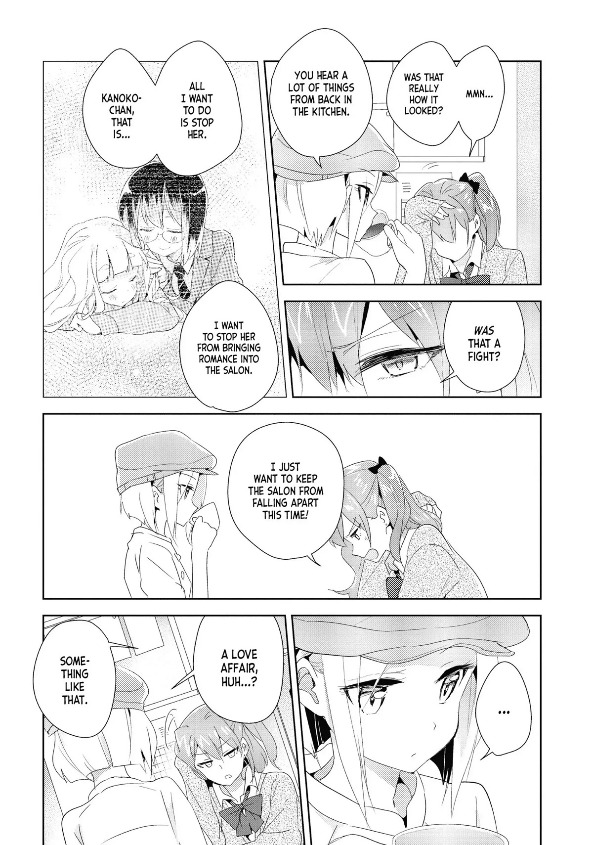 Watashi no Yuri wa Oshigoto desu! chapter 18 page 19