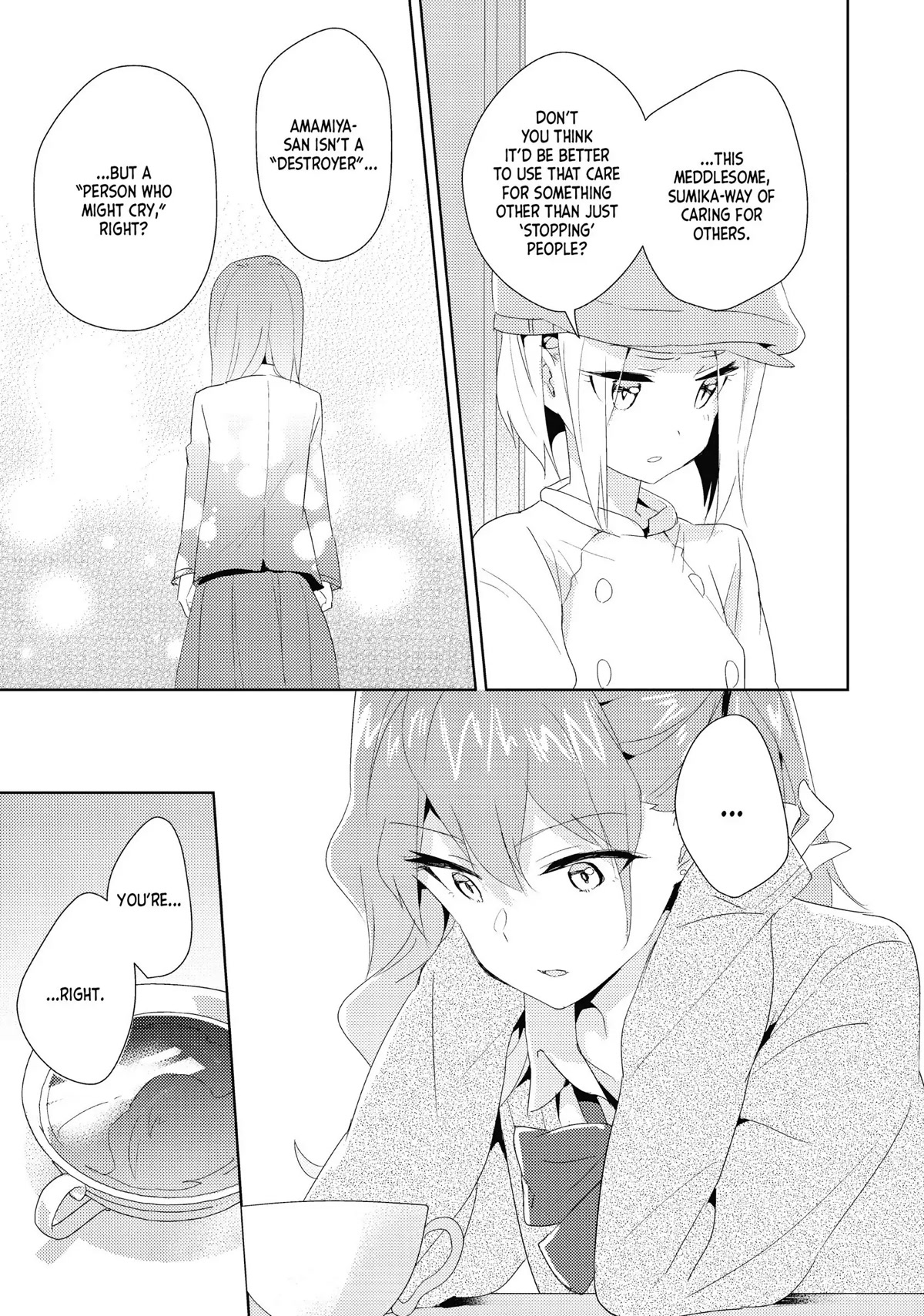 Watashi no Yuri wa Oshigoto desu! chapter 18 page 23