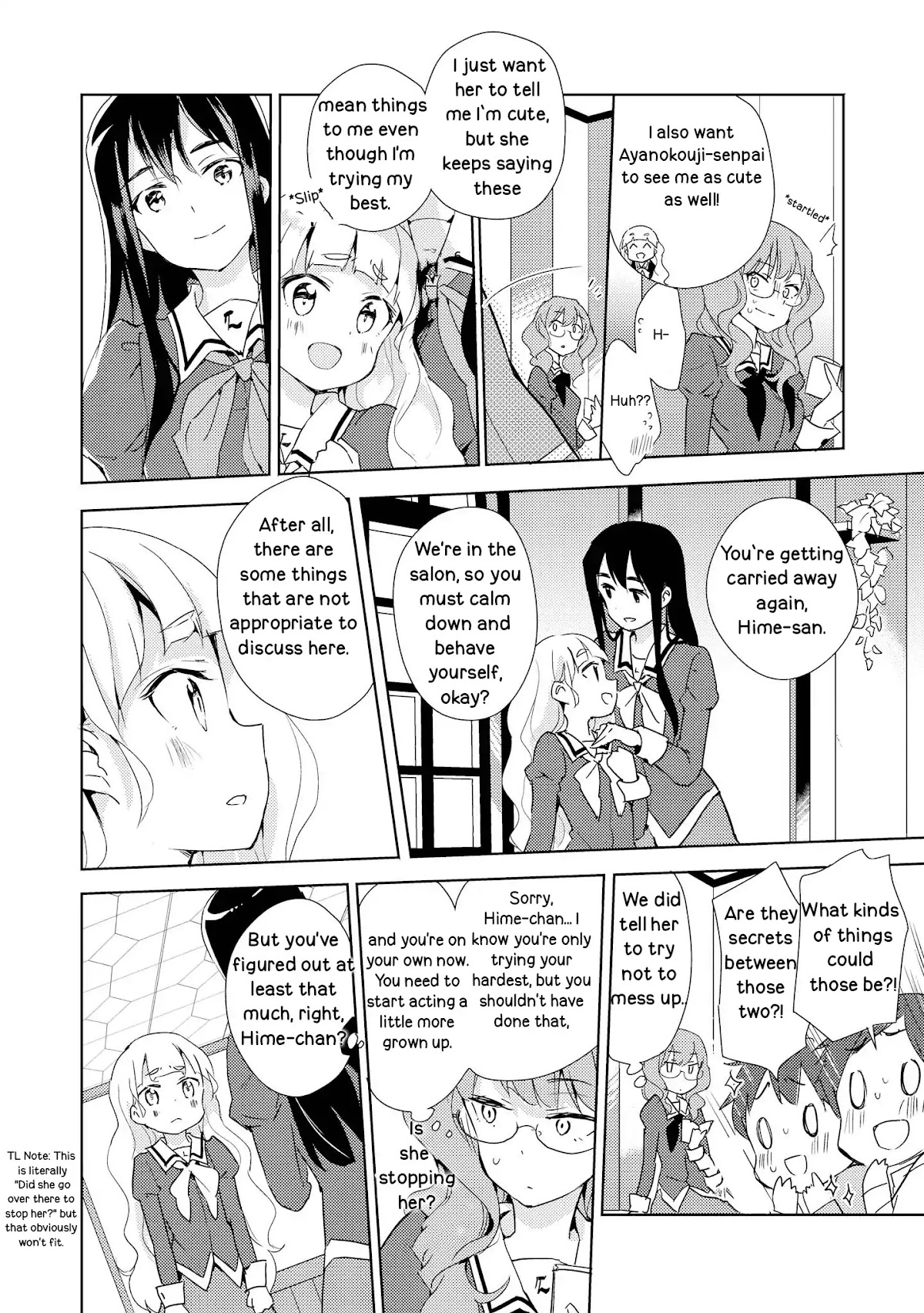 Watashi no Yuri wa Oshigoto desu! chapter 2 page 18