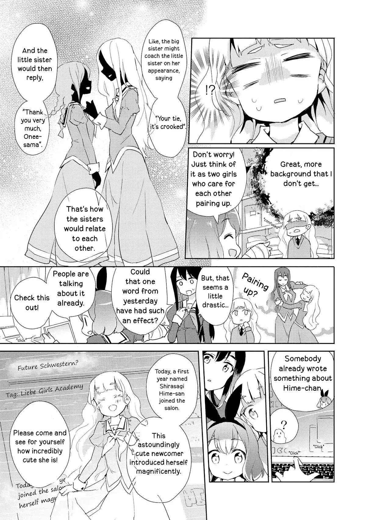 Watashi no Yuri wa Oshigoto desu! chapter 2 page 9