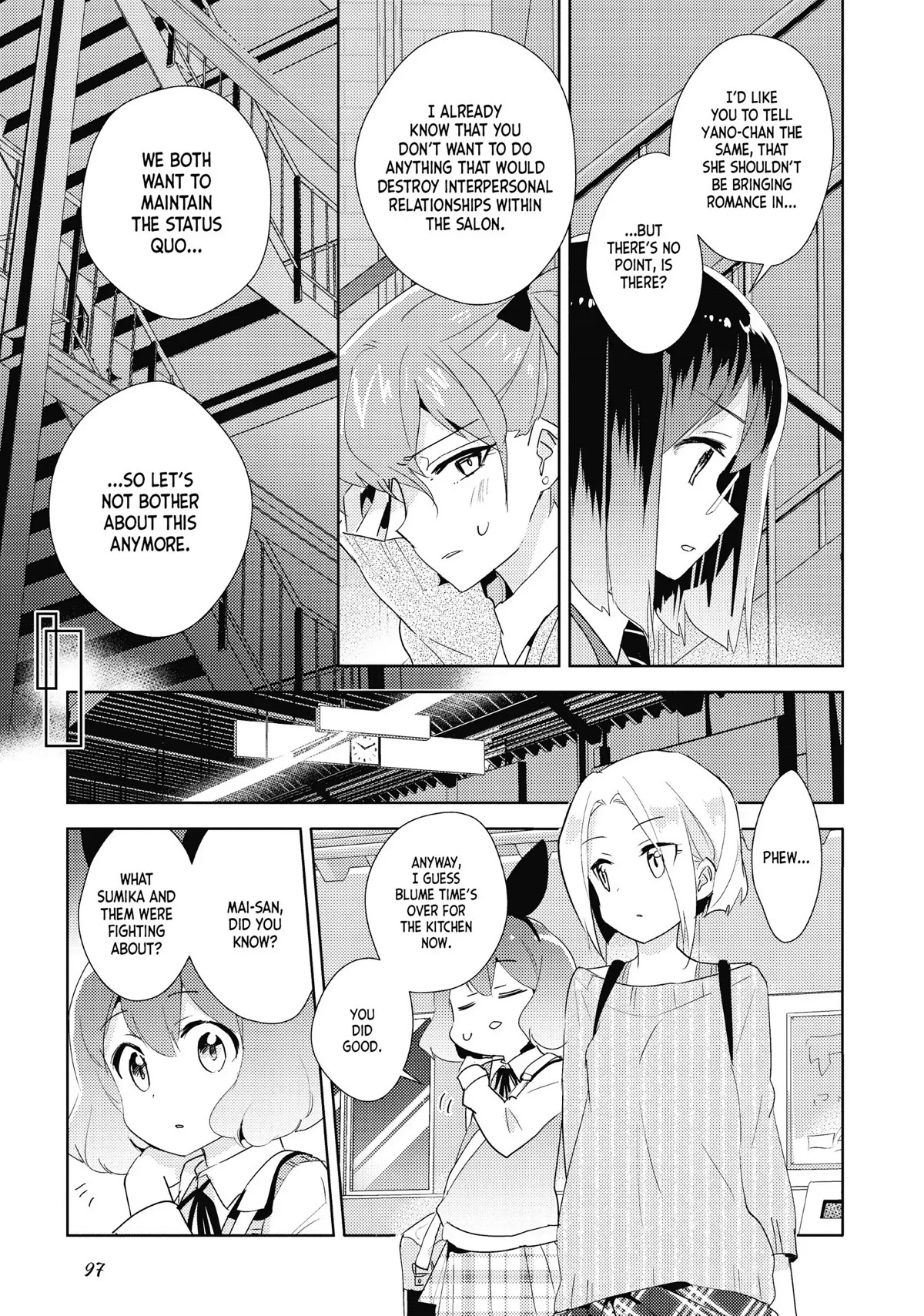 Watashi no Yuri wa Oshigoto desu! chapter 20 page 11