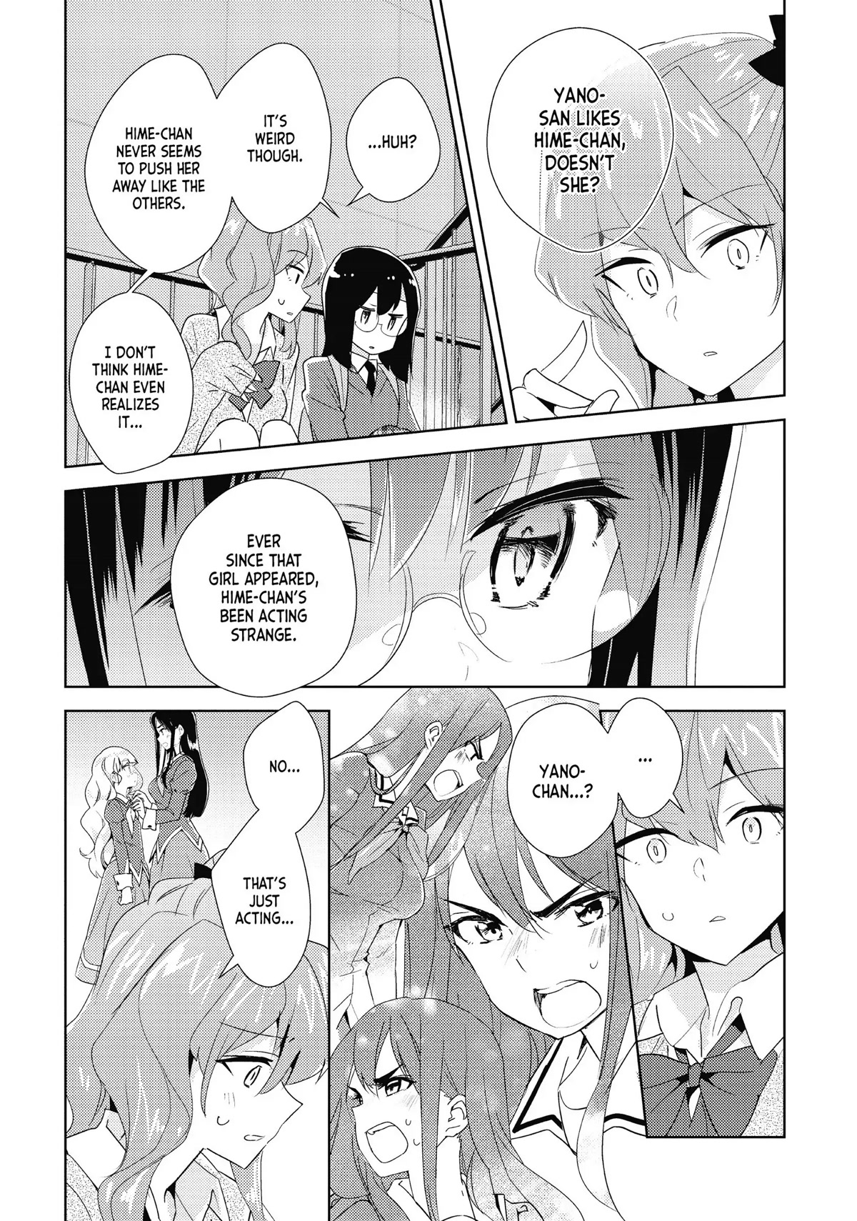 Watashi no Yuri wa Oshigoto desu! chapter 20 page 9
