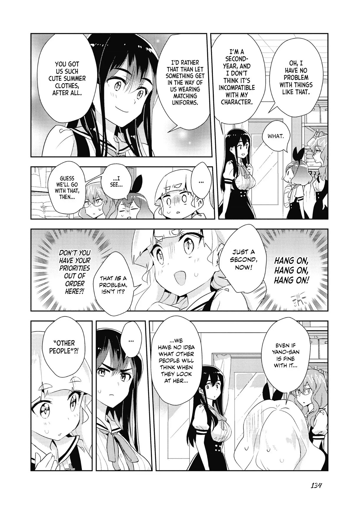 Watashi no Yuri wa Oshigoto desu! chapter 21 page 10